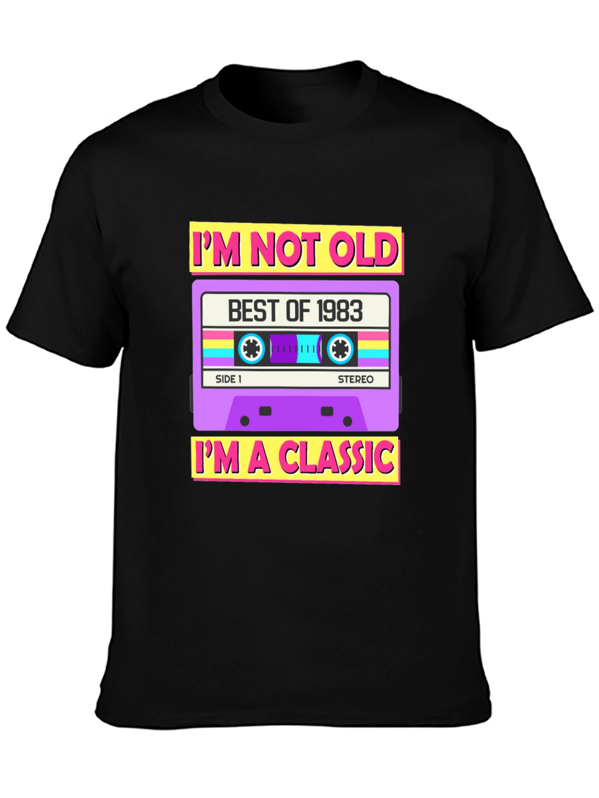 Im Not Old Im A Classic - 1983 Cassette T-Shirt