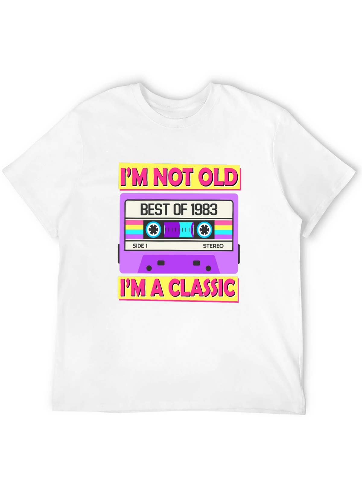 Im Not Old Im A Classic - 1983 Cassette T-Shirt