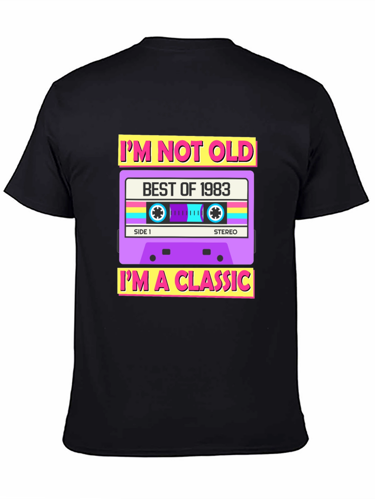 Im Not Old Im A Classic - 1983 Cassette T-Shirt