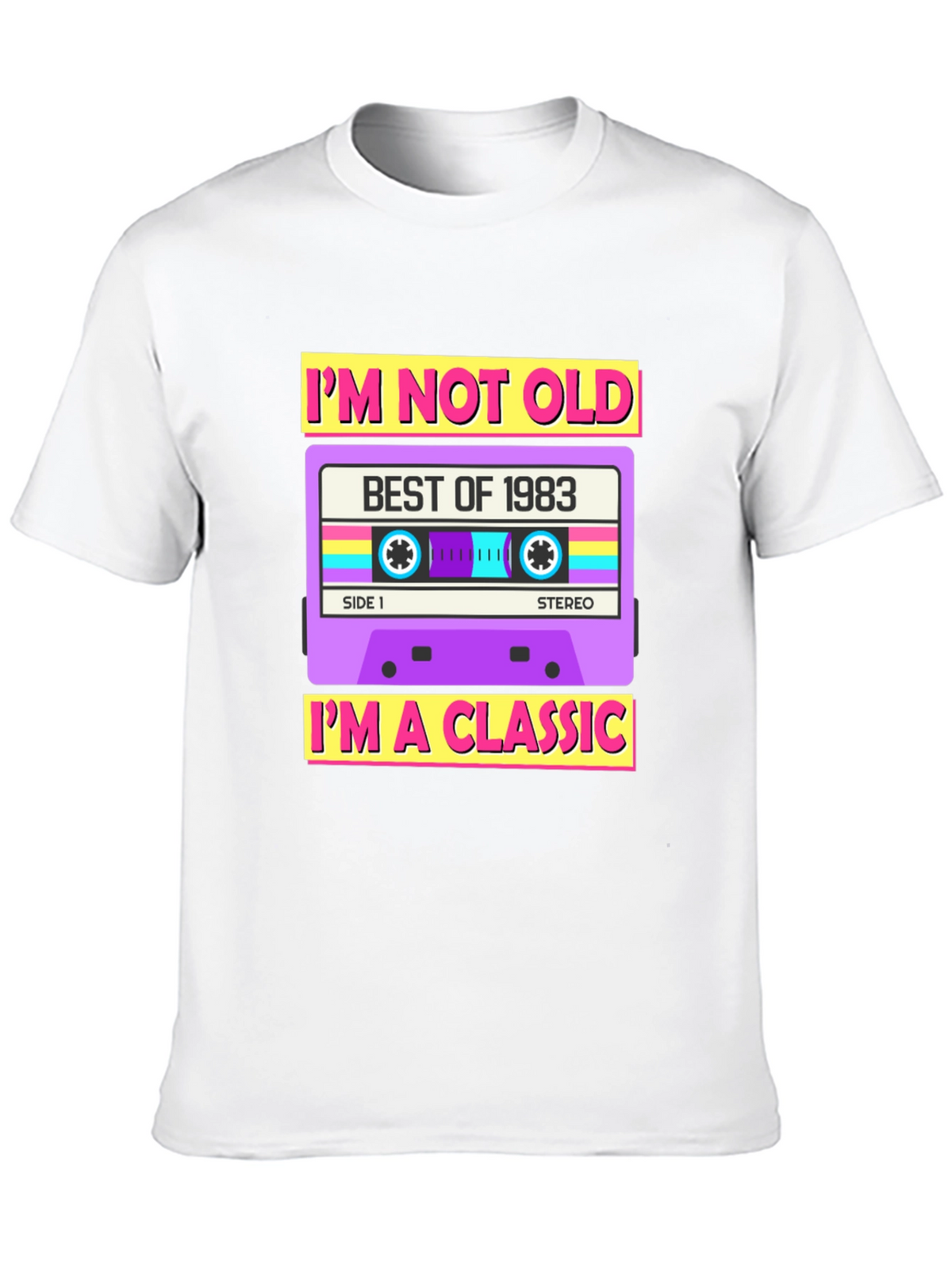Im Not Old Im A Classic - 1983 Cassette T-Shirt