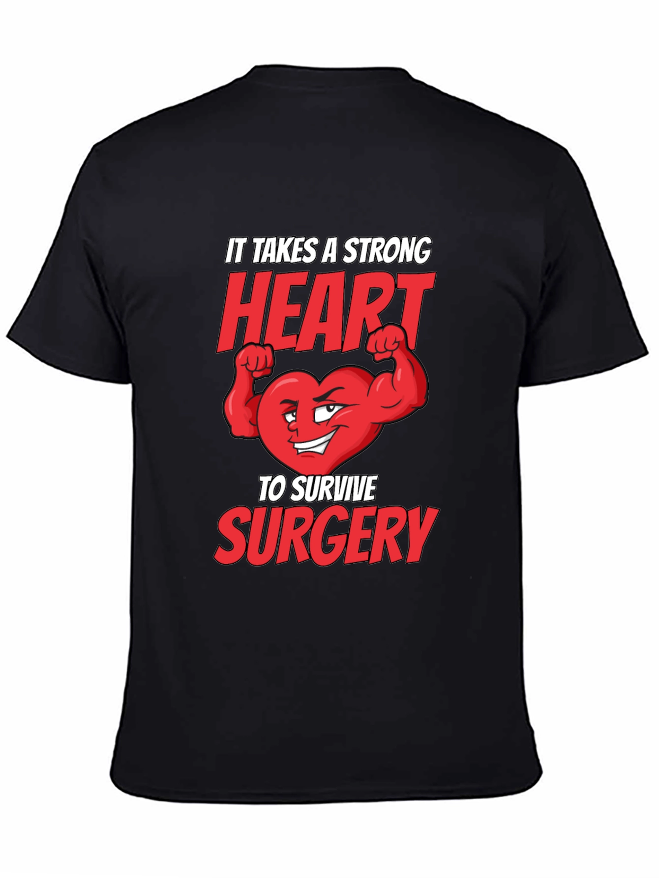 Strong Heart Surgery T-Shirt - Get Well Gift
