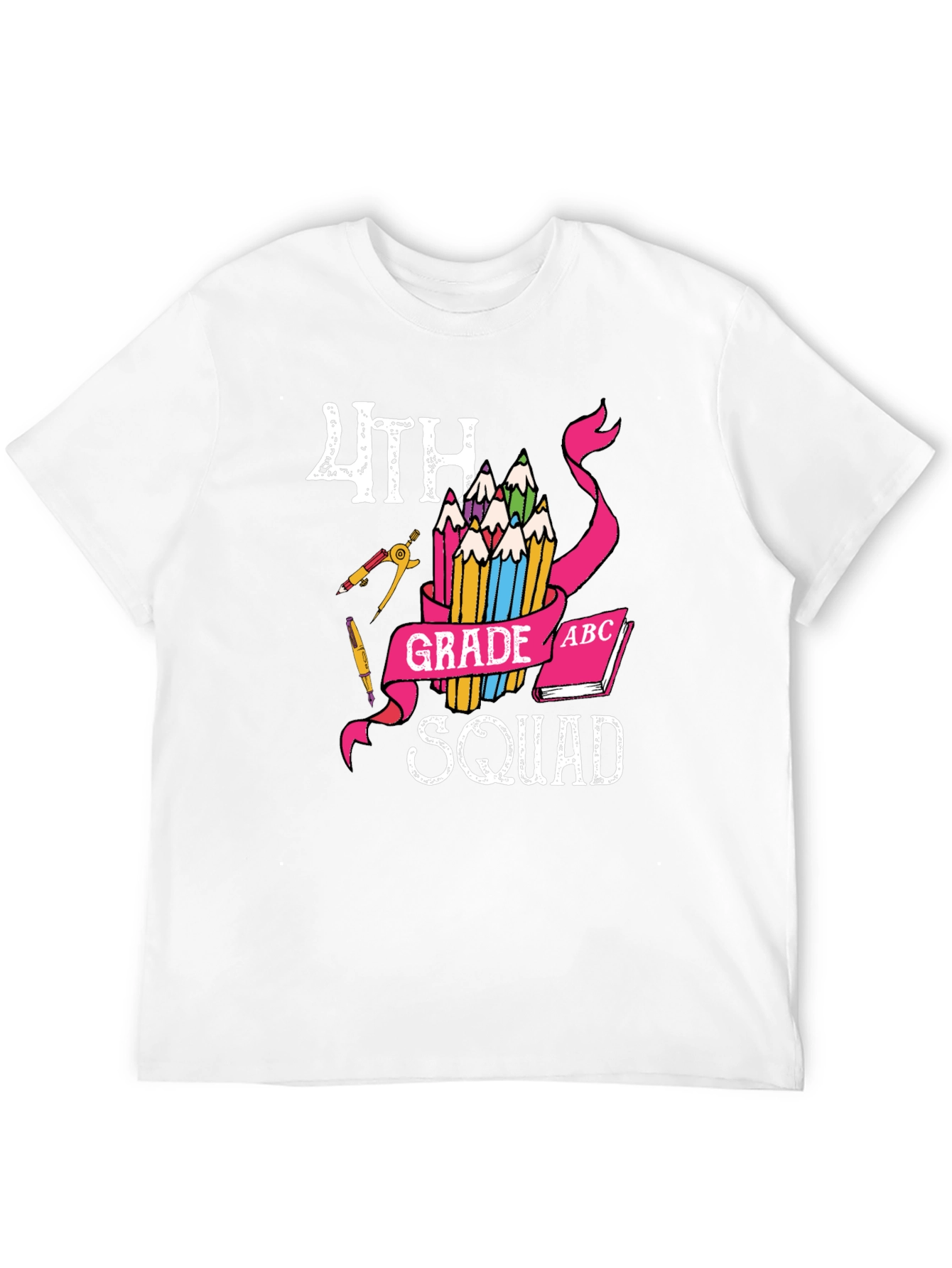 4th Grade Squad T-Shirt - Back to School Teacher Student Team Tee