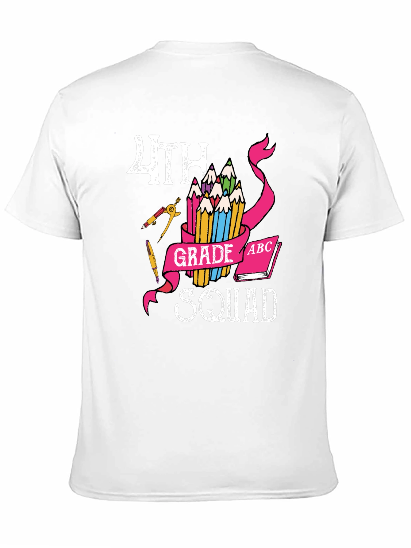4th Grade Squad T-Shirt - Back to School Teacher Student Team Tee