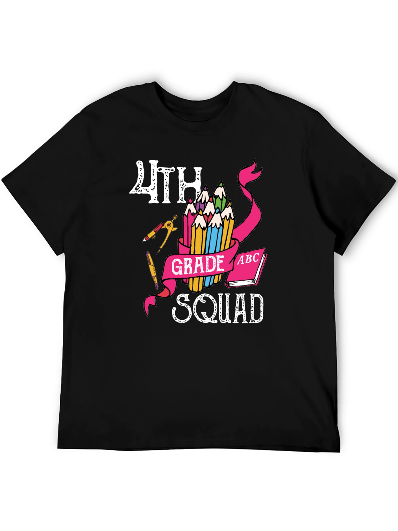 4th Grade Squad T-Shirt - Back to School Teacher Student Team Tee