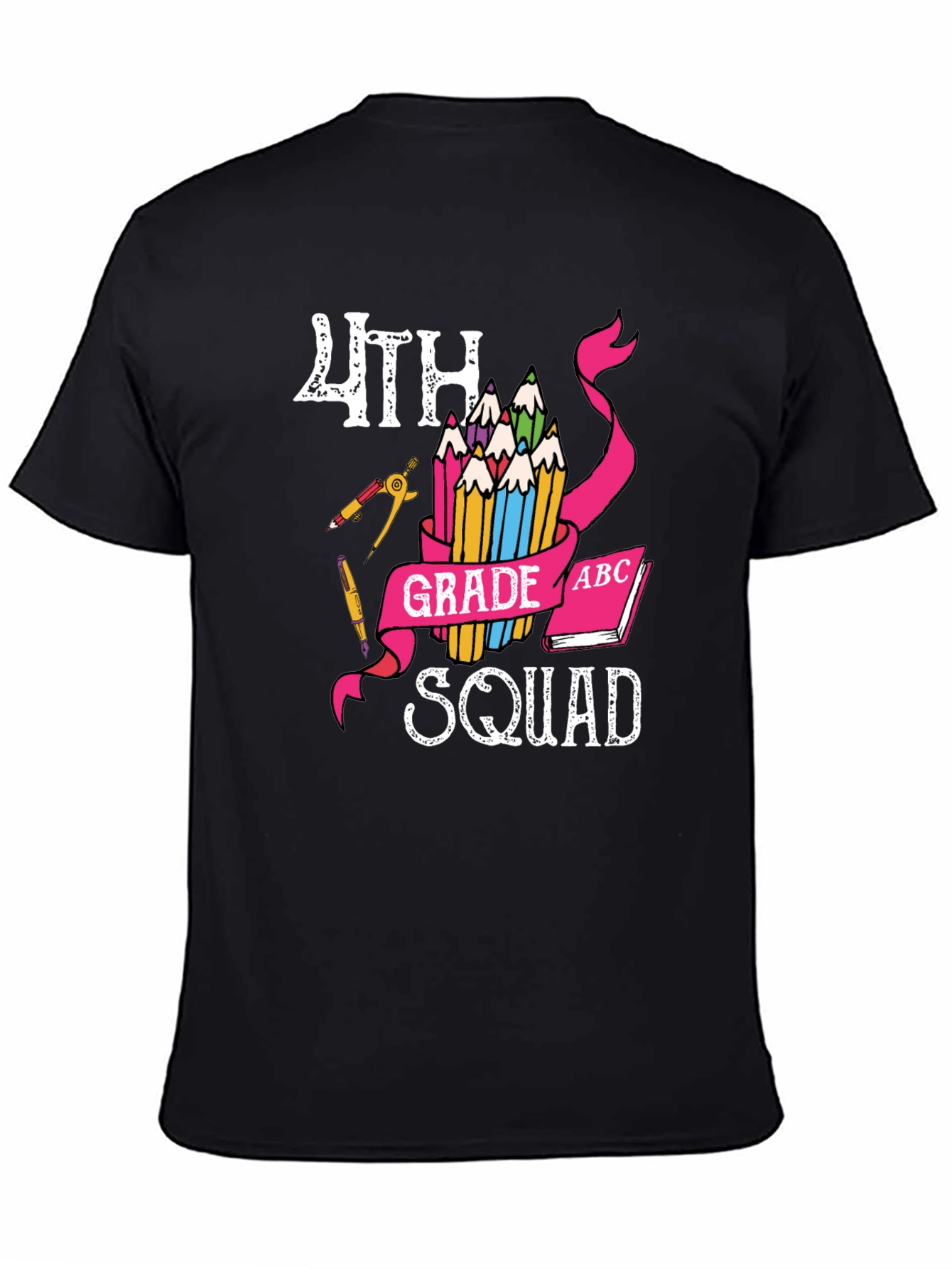4th Grade Squad T-Shirt - Back to School Teacher Student Team Tee