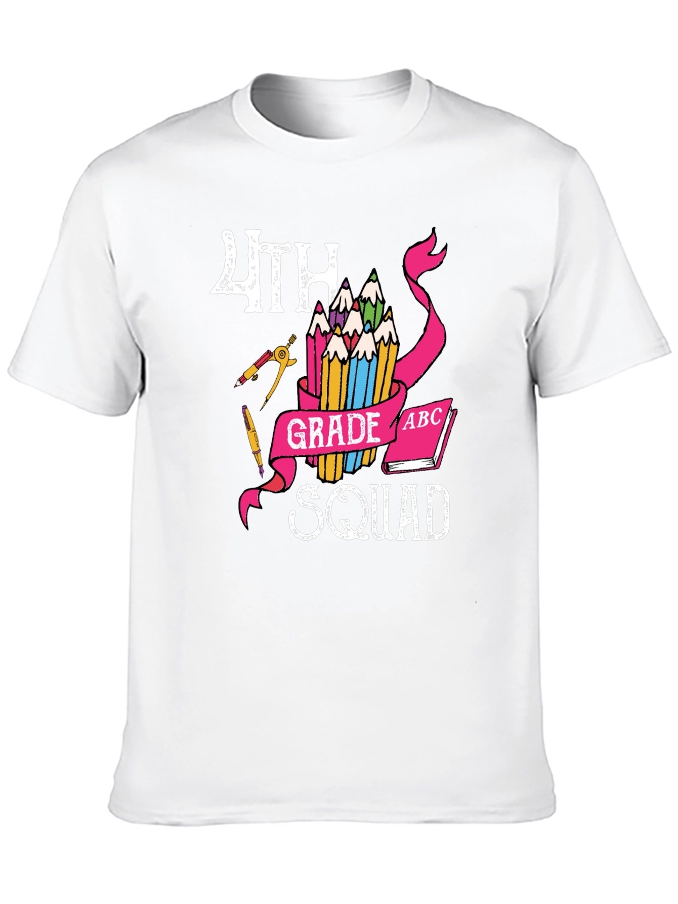4th Grade Squad T-Shirt - Back to School Teacher Student Team Tee