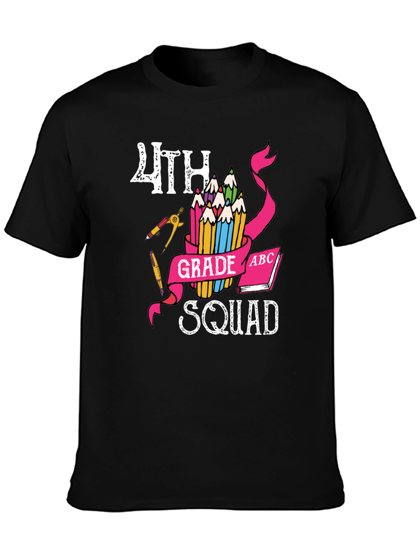 4th Grade Squad T-Shirt - Back to School Teacher Student Team Tee