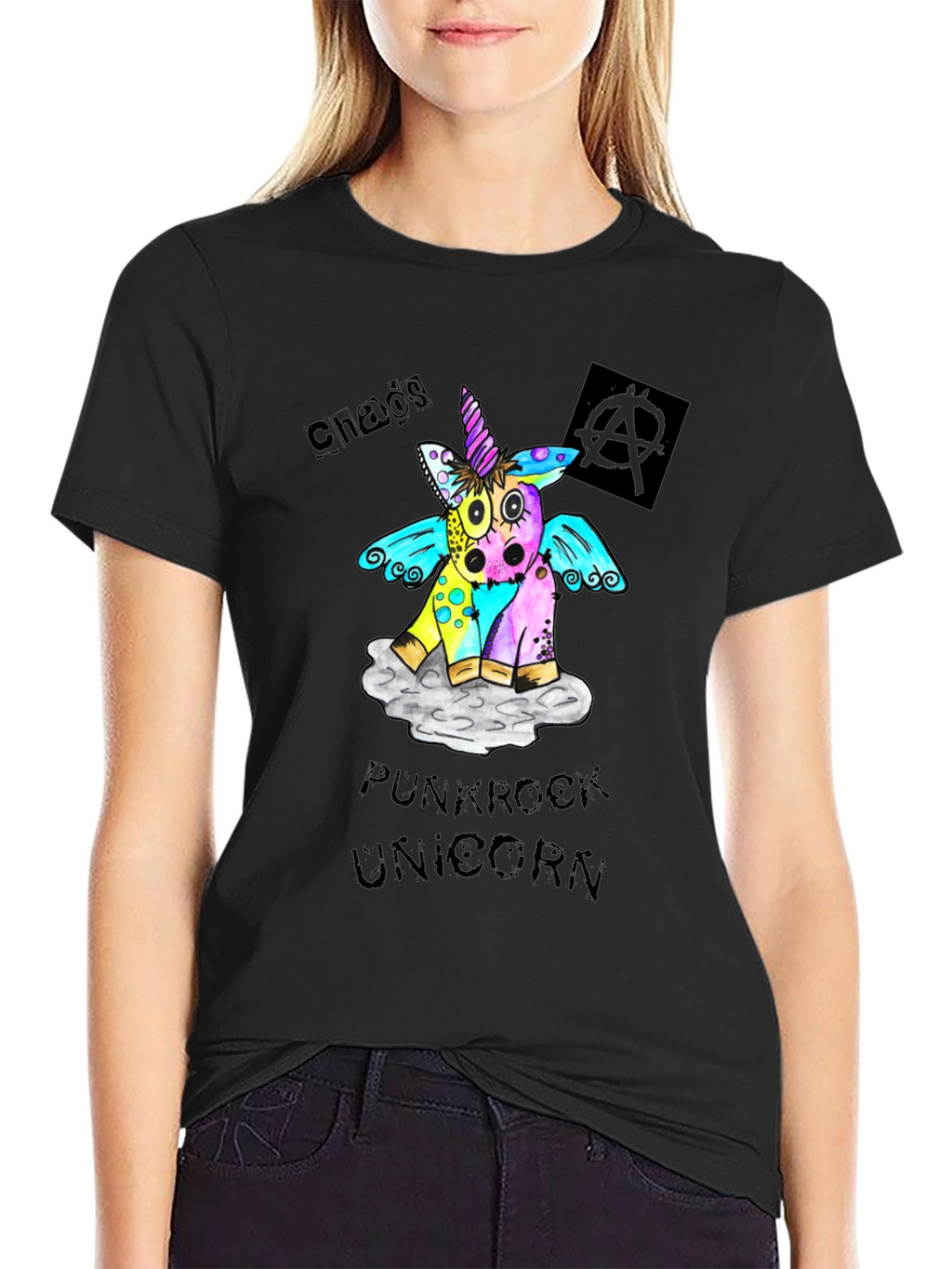 Chaos Punkrock Unicorn T-Shirt