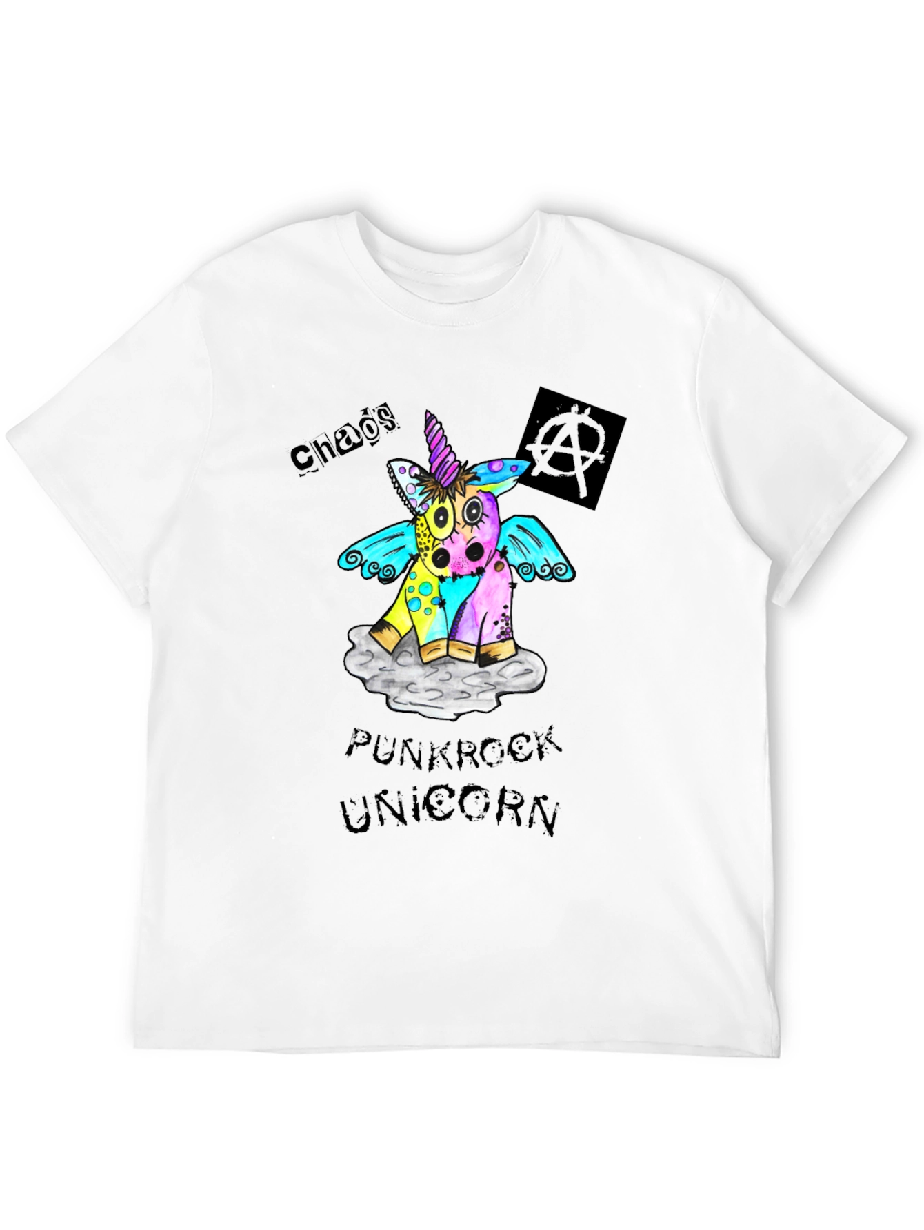 Chaos Punkrock Unicorn T-Shirt