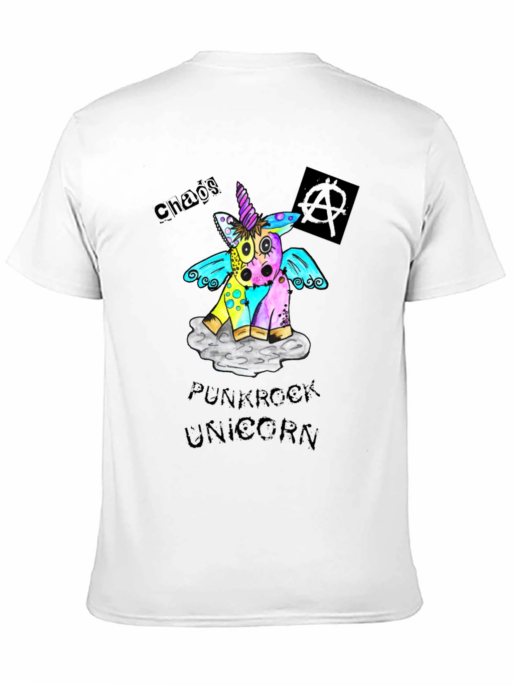 Chaos Punkrock Unicorn T-Shirt