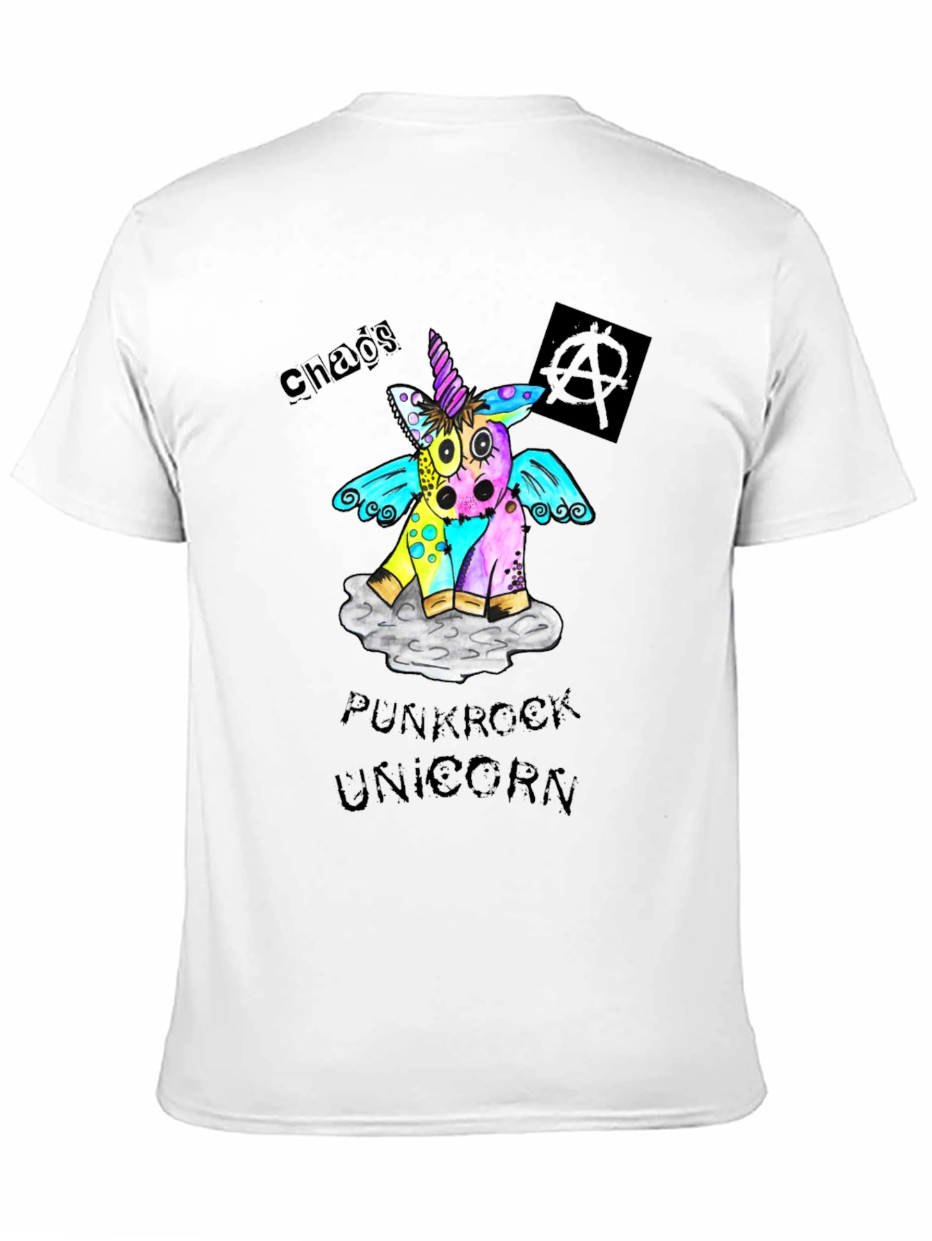 Chaos Punkrock Unicorn T-Shirt