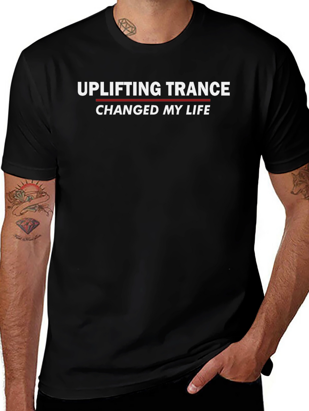 Uplifting Trance Changed My Life Graphic T-Shirt