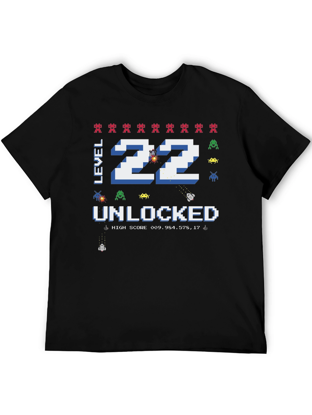 Level 22 Unlocked Gamer T-Shirt