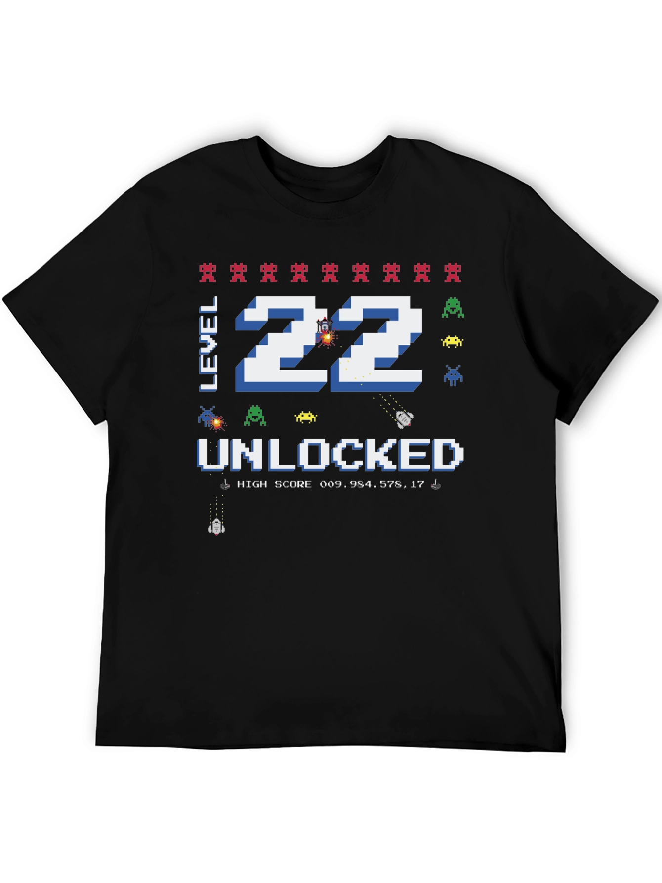 Level 22 Unlocked Gamer T-Shirt
