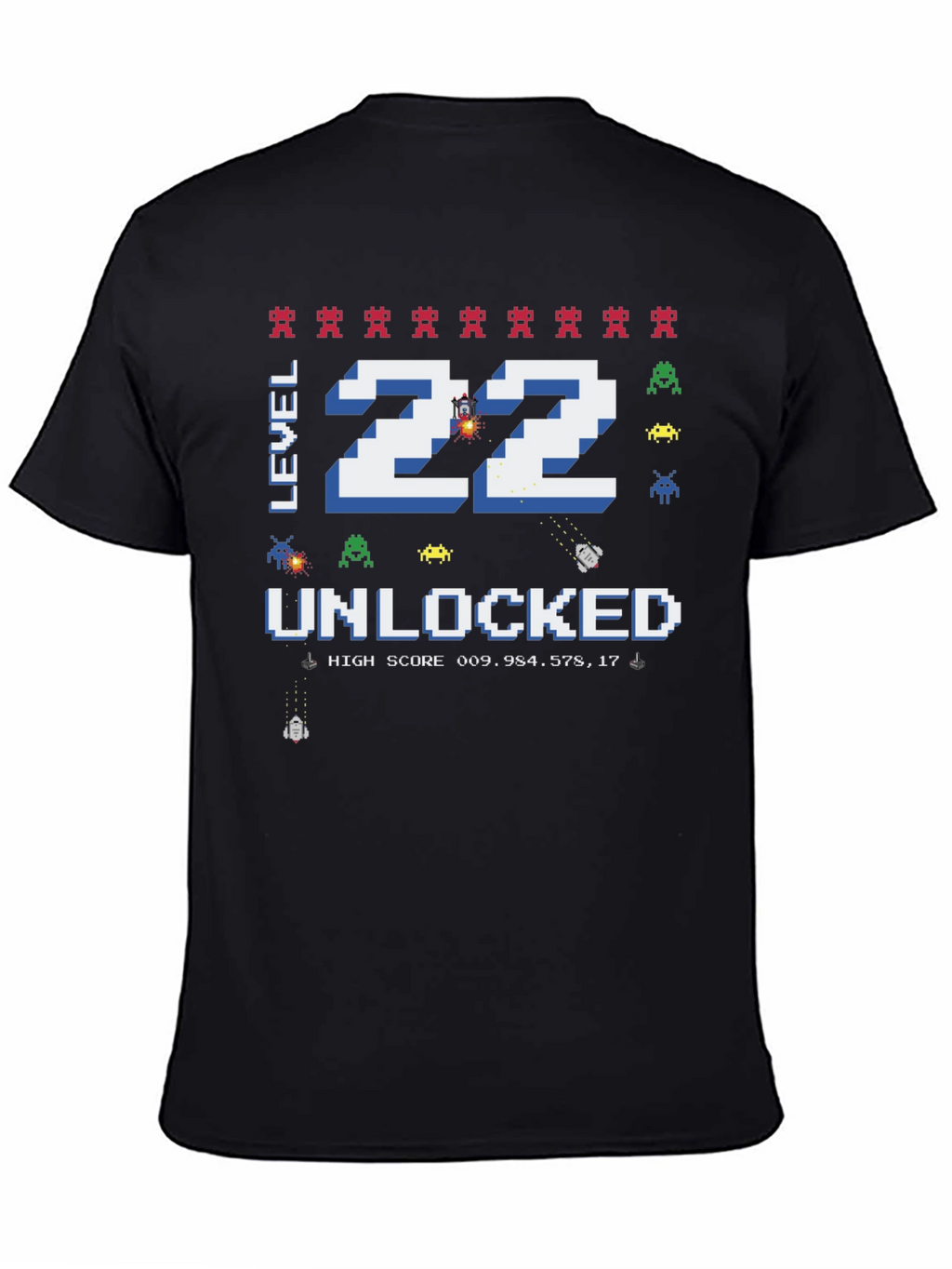 Level 22 Unlocked Gamer T-Shirt