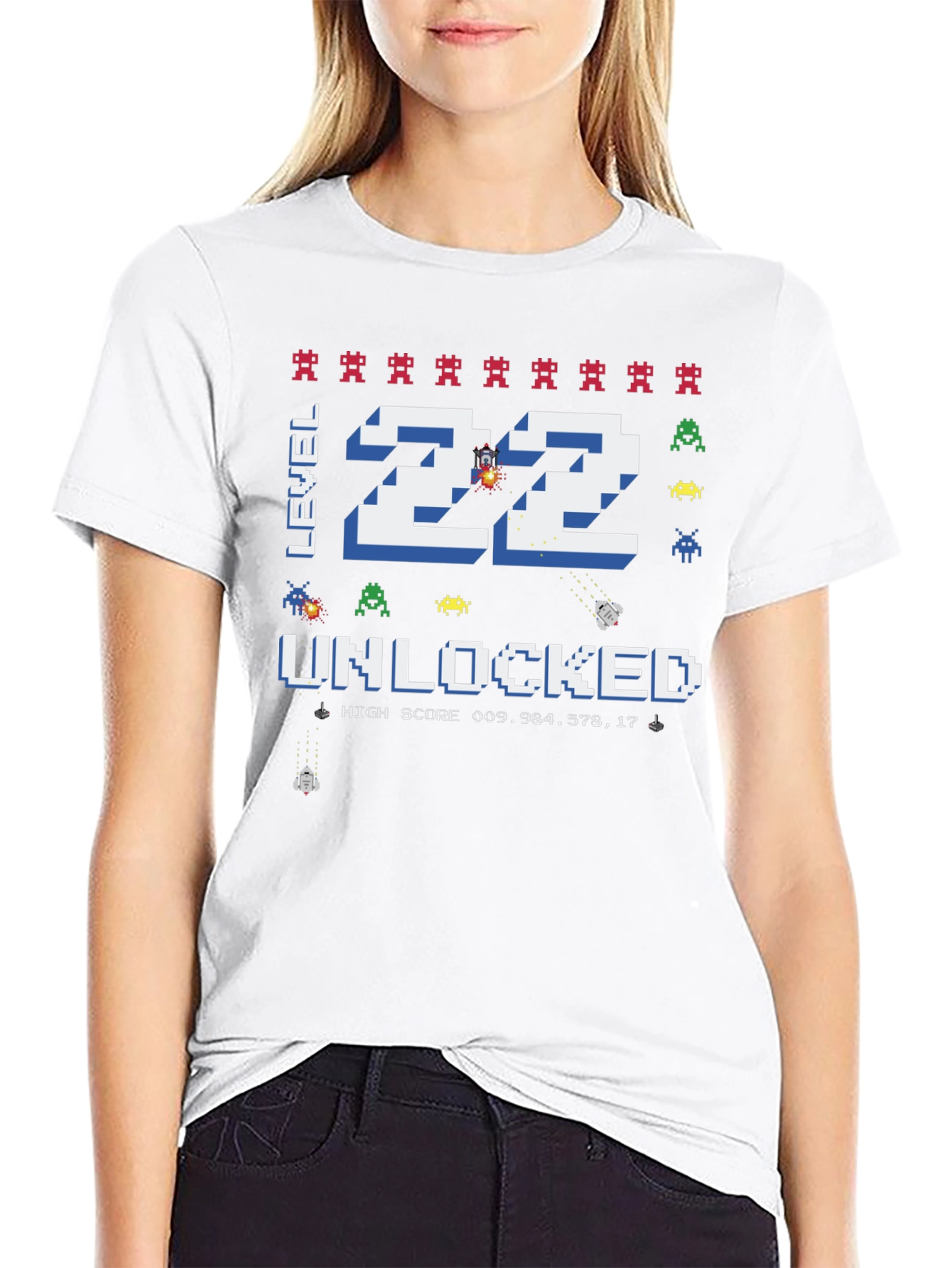 Level 22 Unlocked Gamer T-Shirt