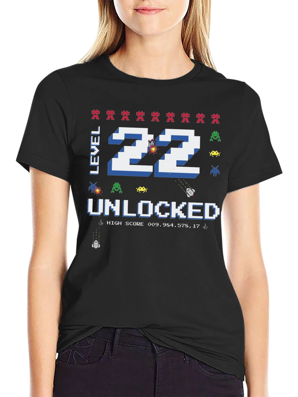 Level 22 Unlocked Gamer T-Shirt