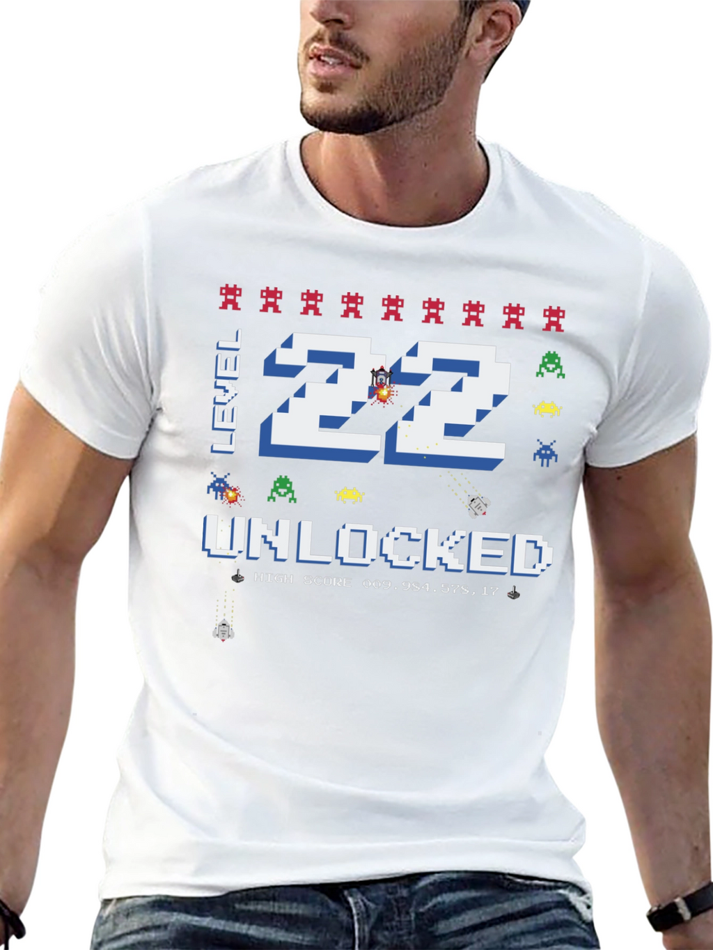 Level 22 Unlocked Gamer T-Shirt