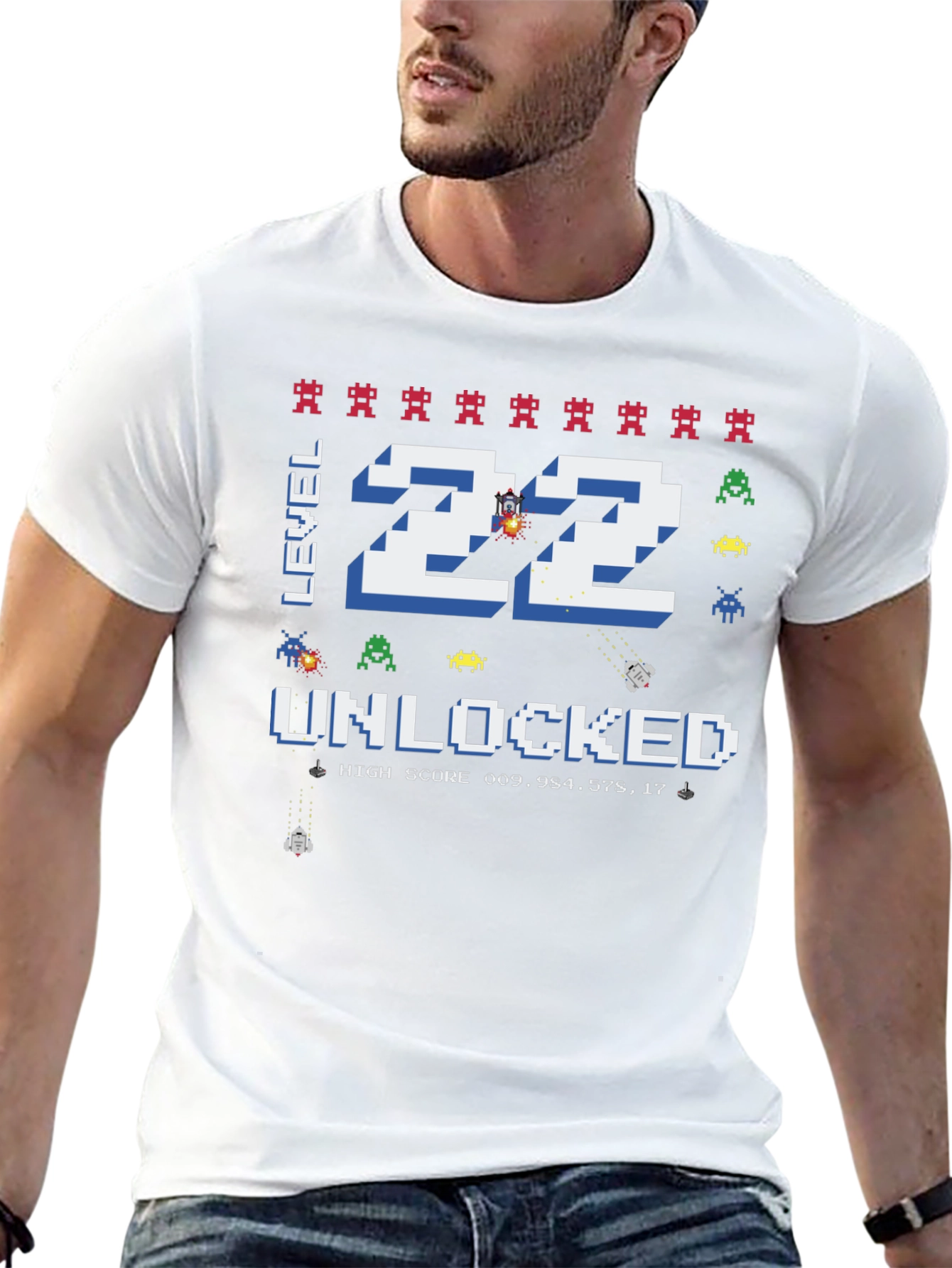Level 22 Unlocked Gamer T-Shirt