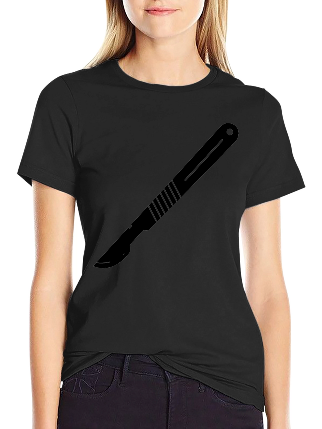 Scalpel Graphic T-Shirt - Cool Surgical Design