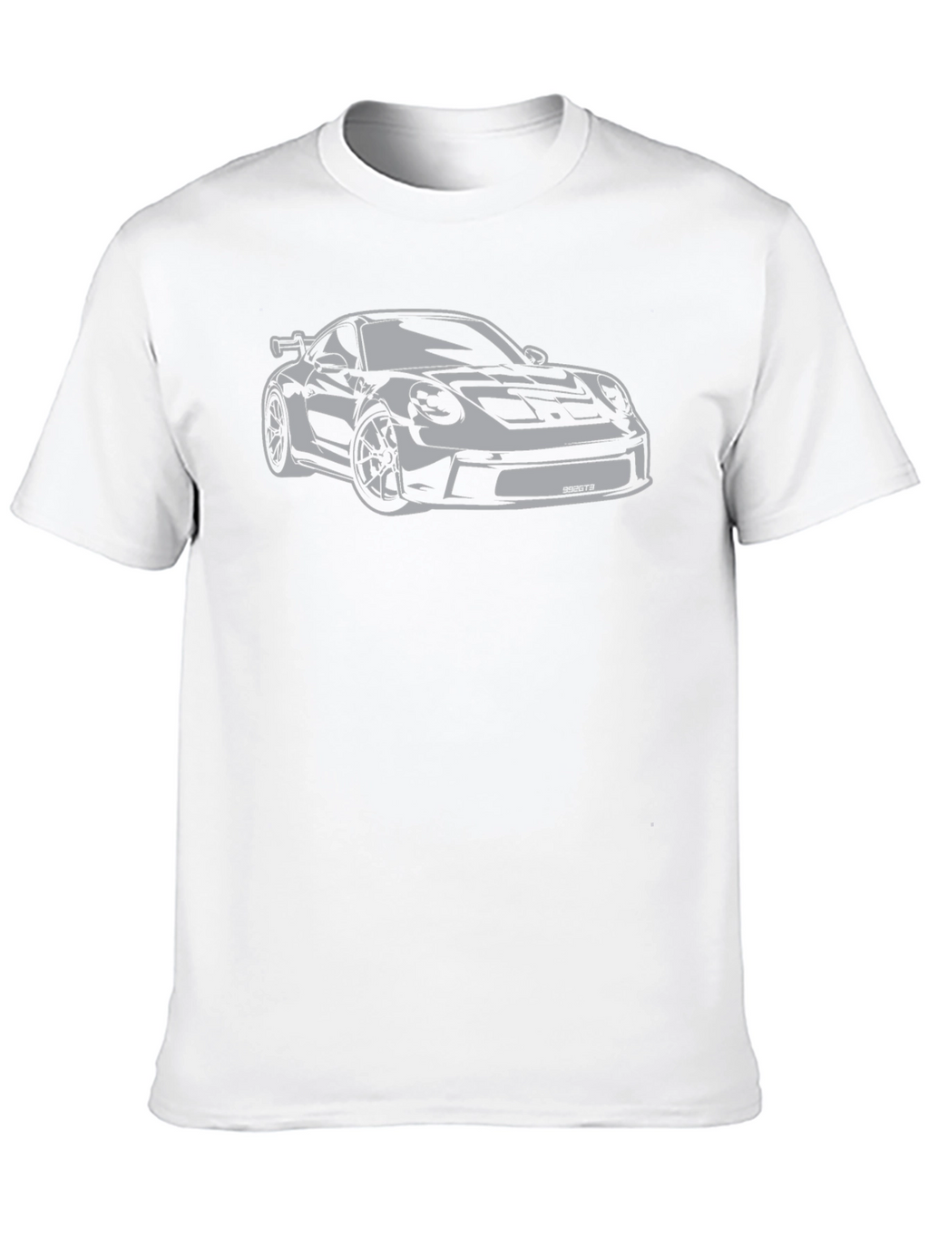 Sleek Car Graphic Tee - Modern Automotive Style