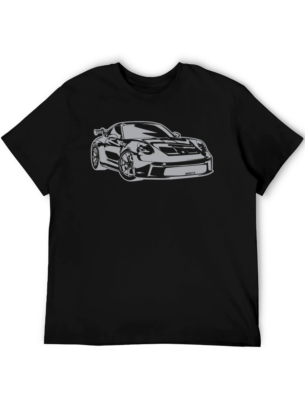 Sleek Car Graphic Tee - Modern Automotive Style