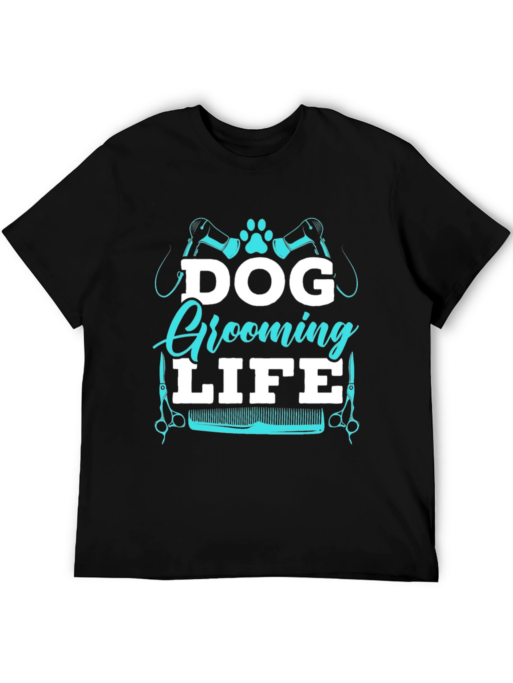 Dog Grooming Life Tee - Stylish Pet Lovers Apparel