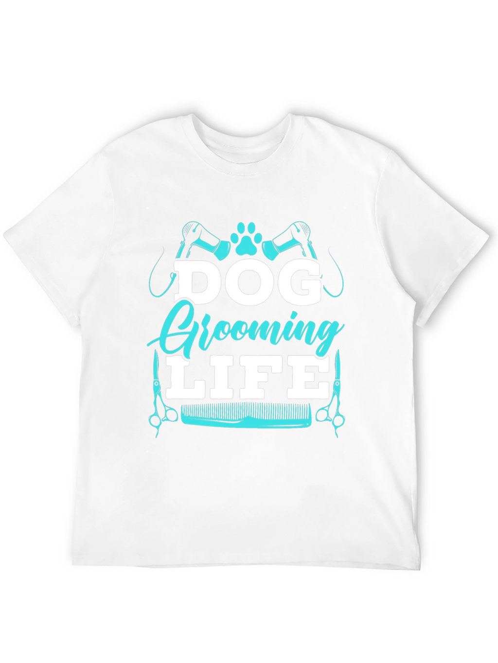 Dog Grooming Life Tee - Stylish Pet Lovers Apparel