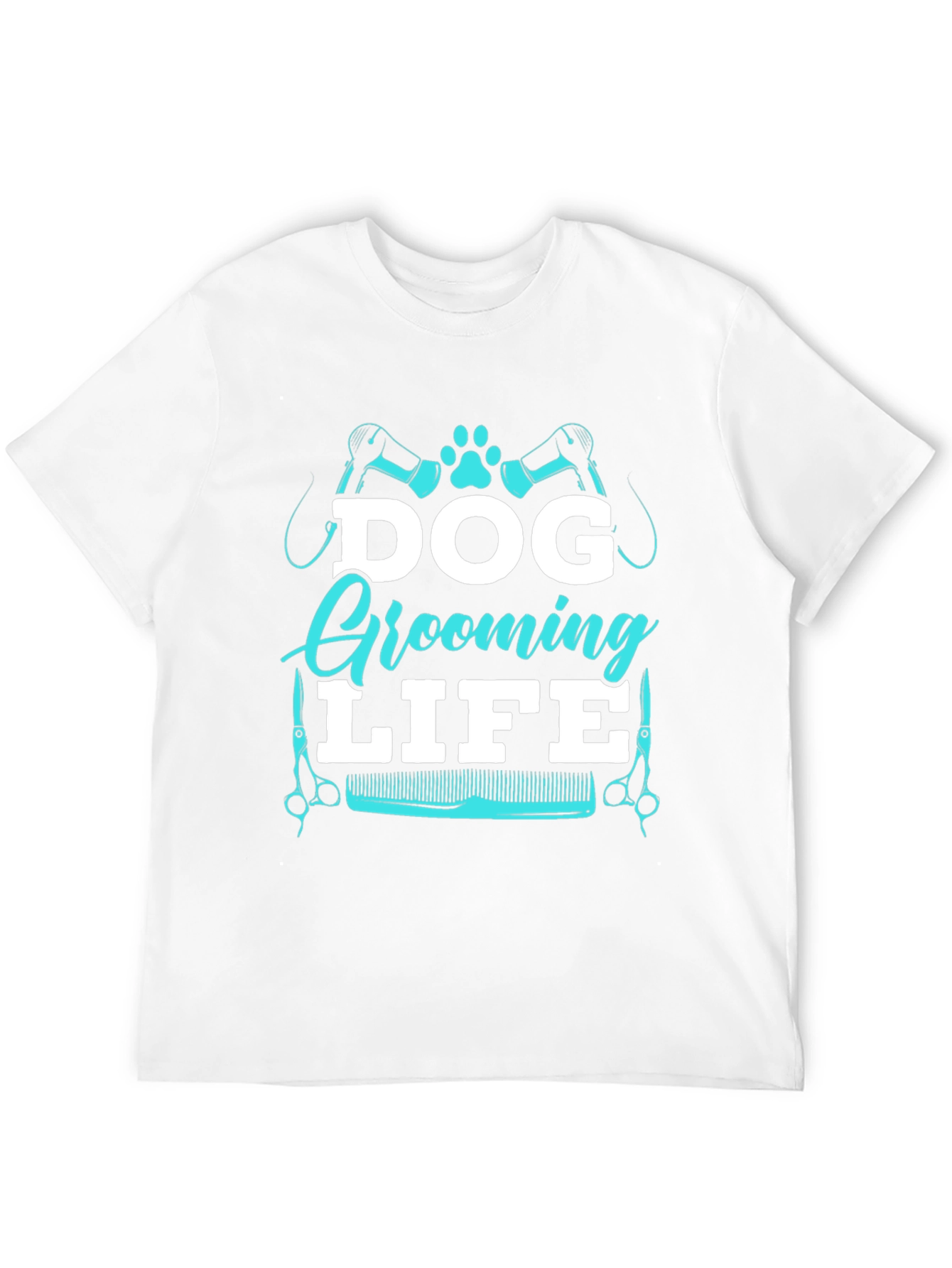 Dog Grooming Life Tee - Stylish Pet Lovers Apparel