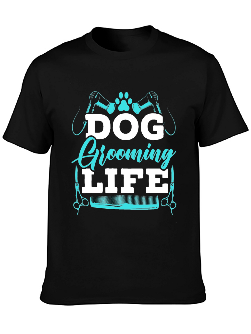 Dog Grooming Life Tee - Stylish Pet Lovers Apparel