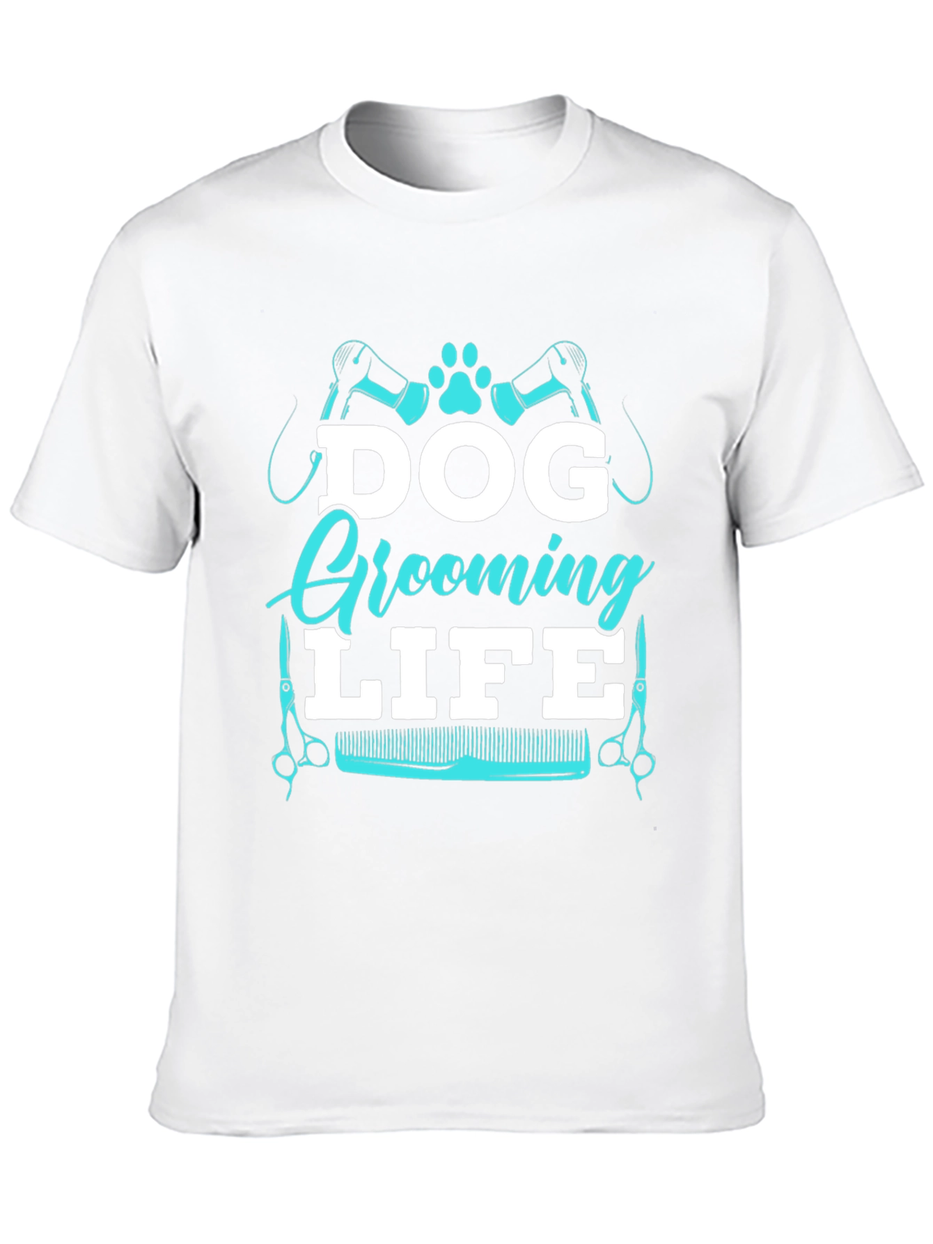 Dog Grooming Life Tee - Stylish Pet Lovers Apparel