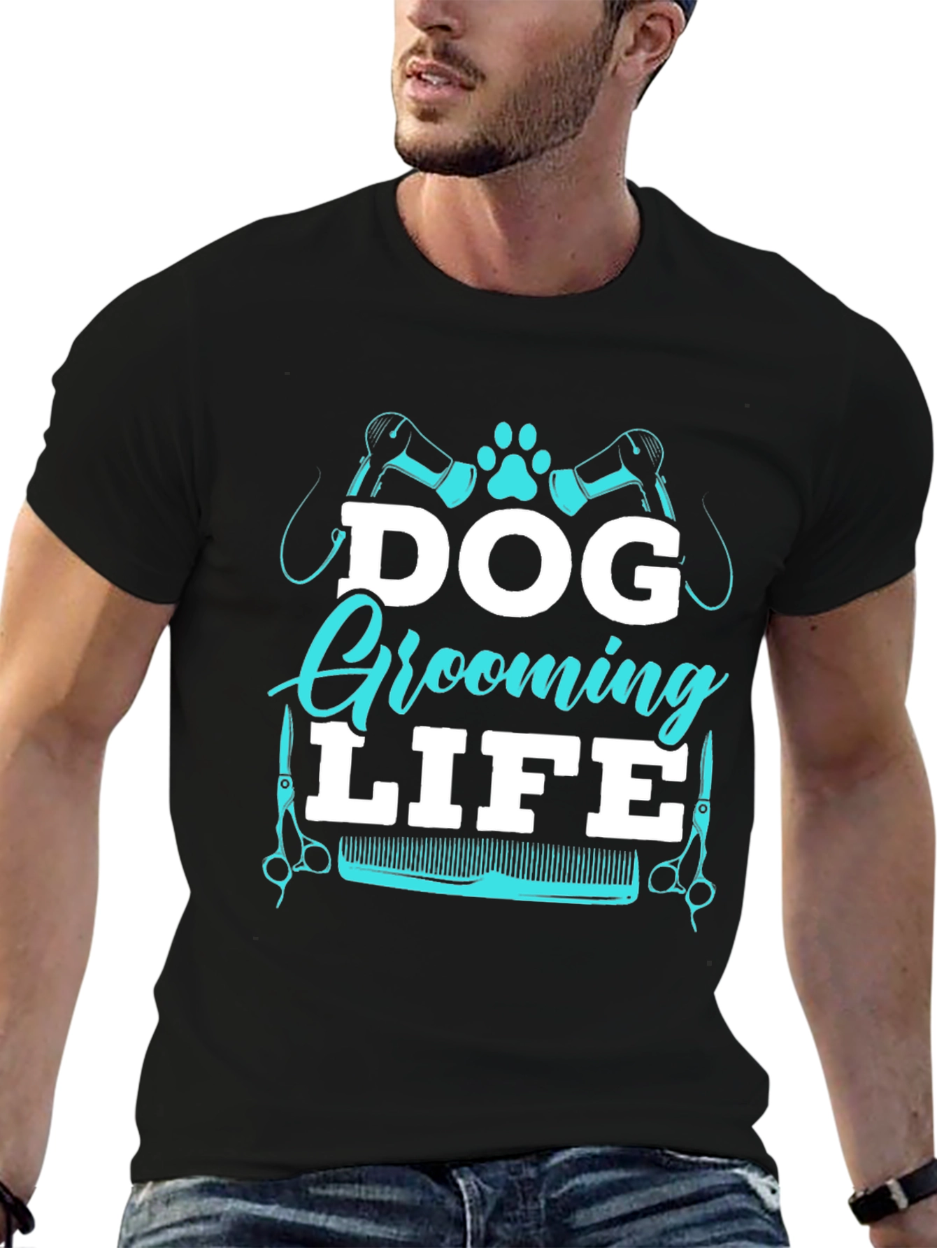 Dog Grooming Life Tee - Stylish Pet Lovers Apparel
