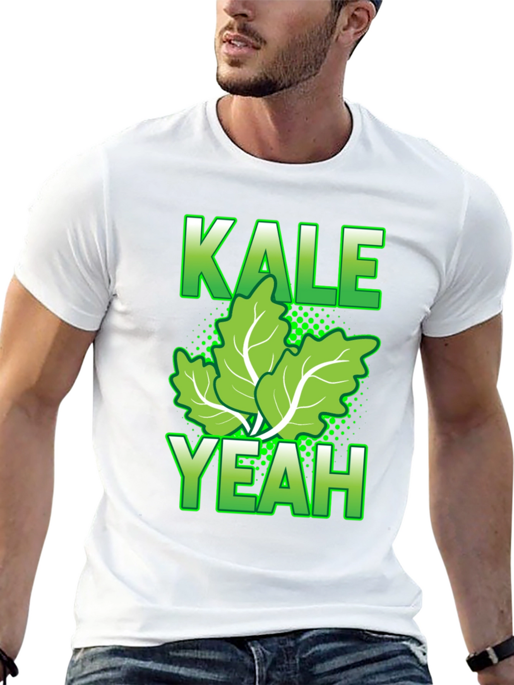 Kale Yeah T-Shirt - Funny Vegan Tee