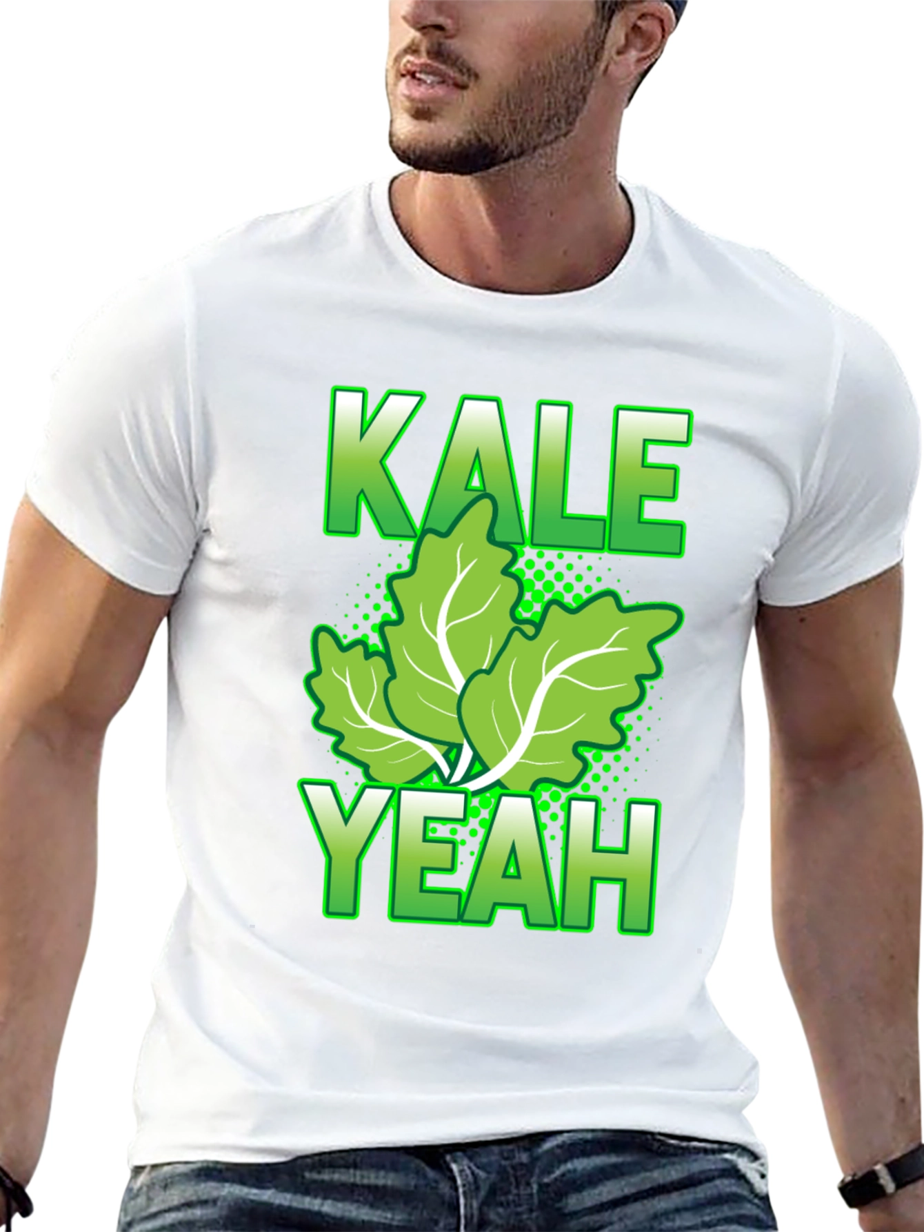 Kale Yeah T-Shirt - Funny Vegan Tee