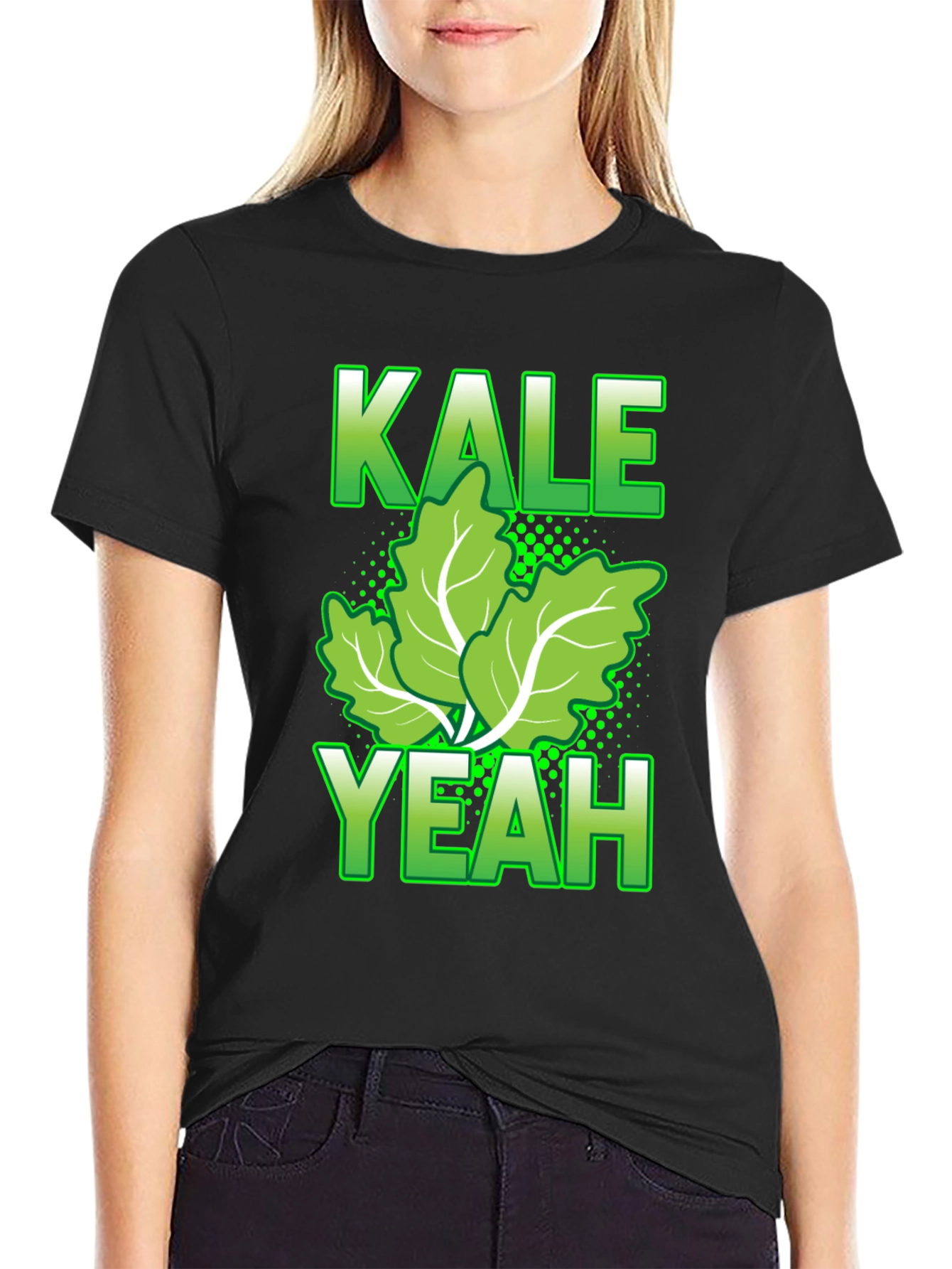 Kale Yeah T-Shirt - Funny Vegan Tee