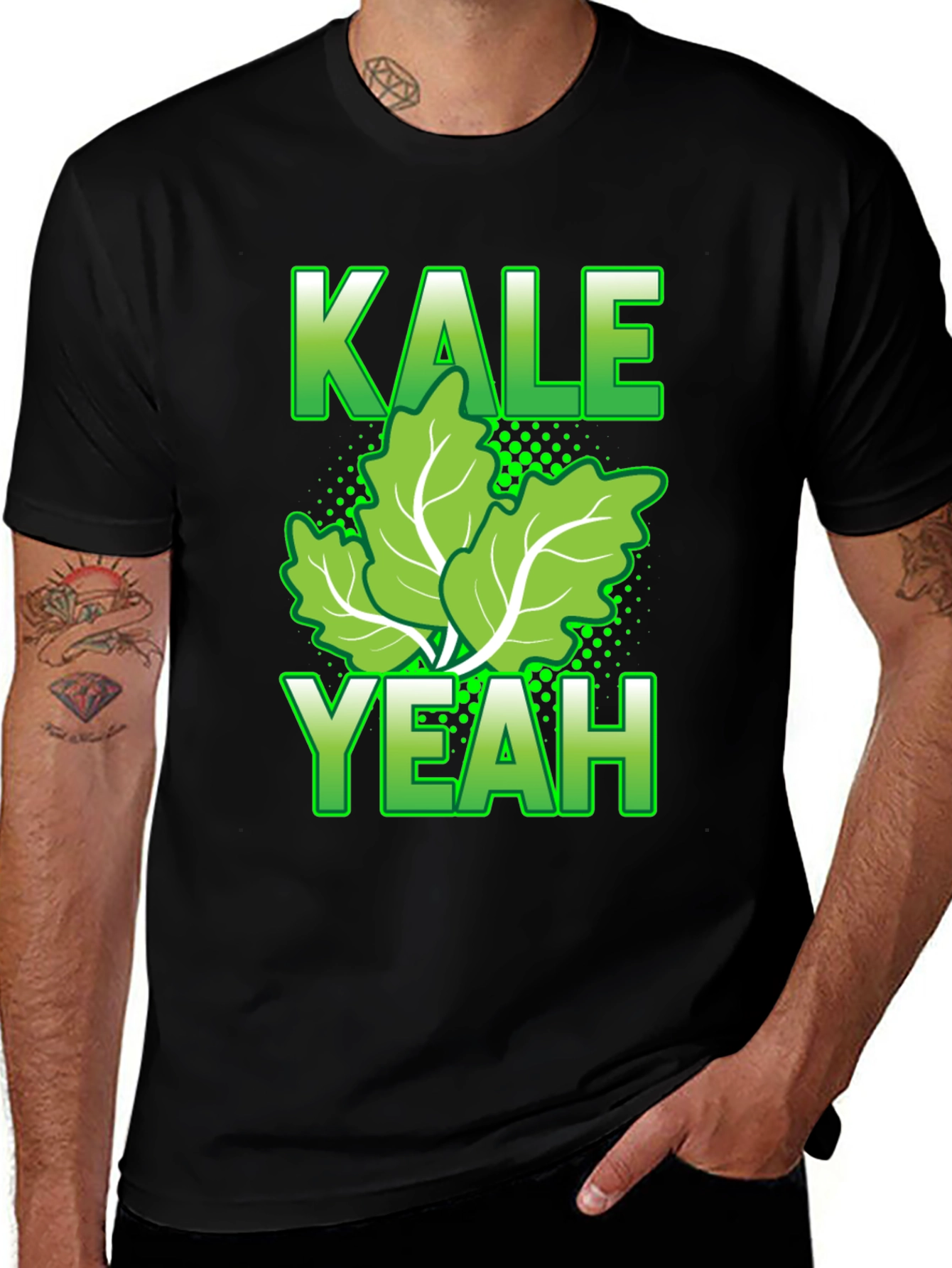 Kale Yeah T-Shirt - Funny Vegan Tee