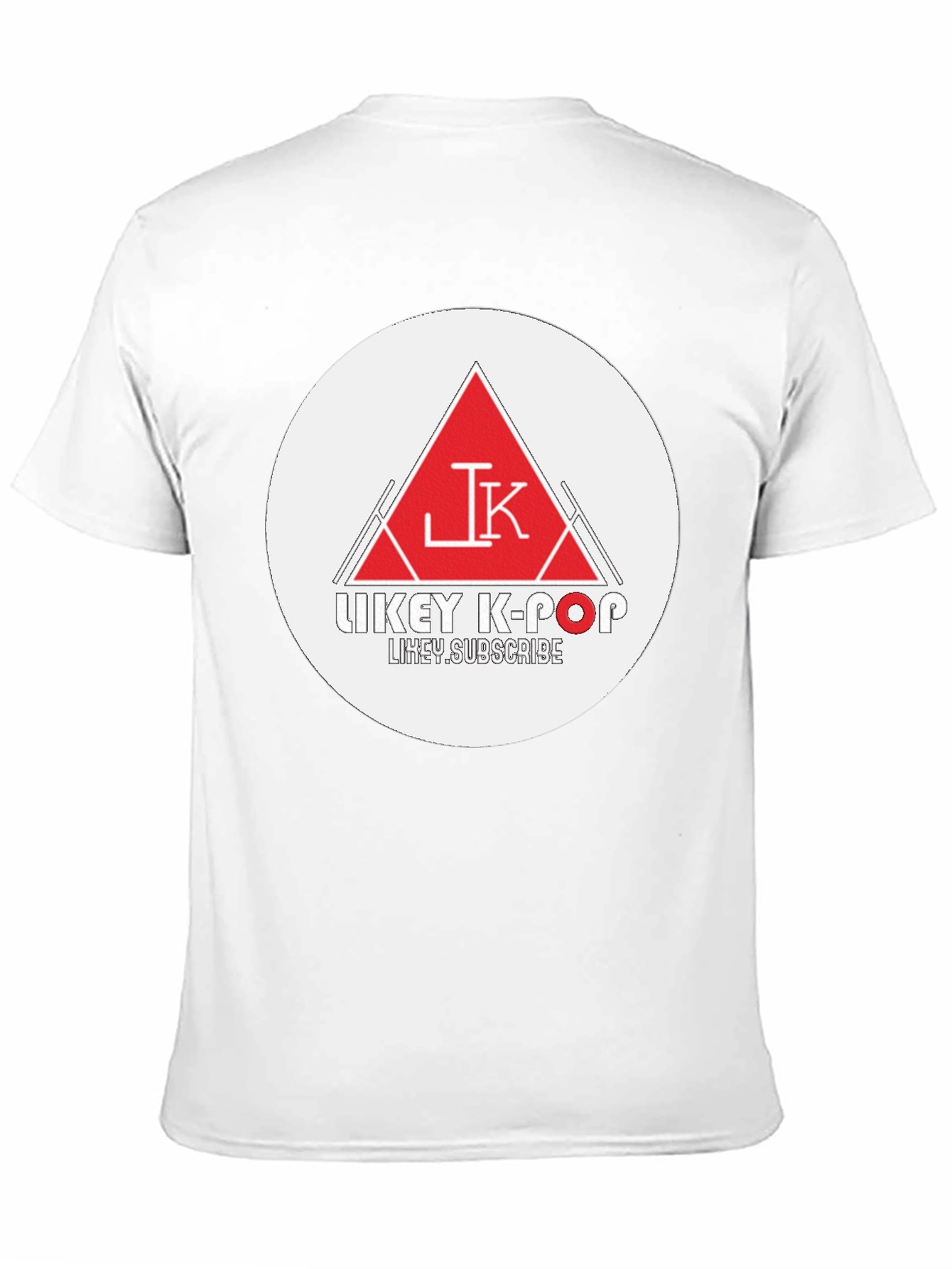 Trendy Black Graphic Tee - Likey K-Pop Design