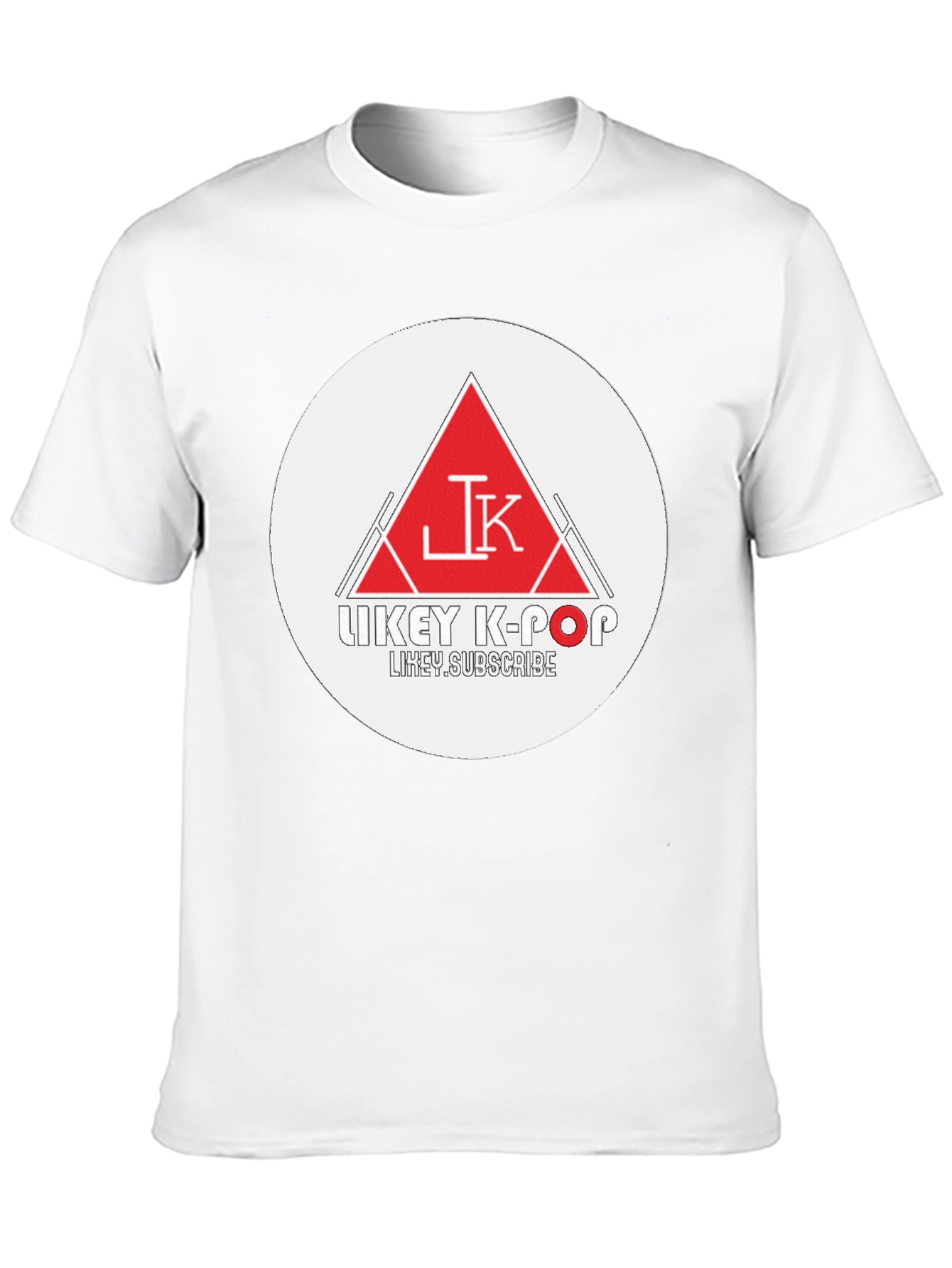 Trendy Black Graphic Tee - Likey K-Pop Design
