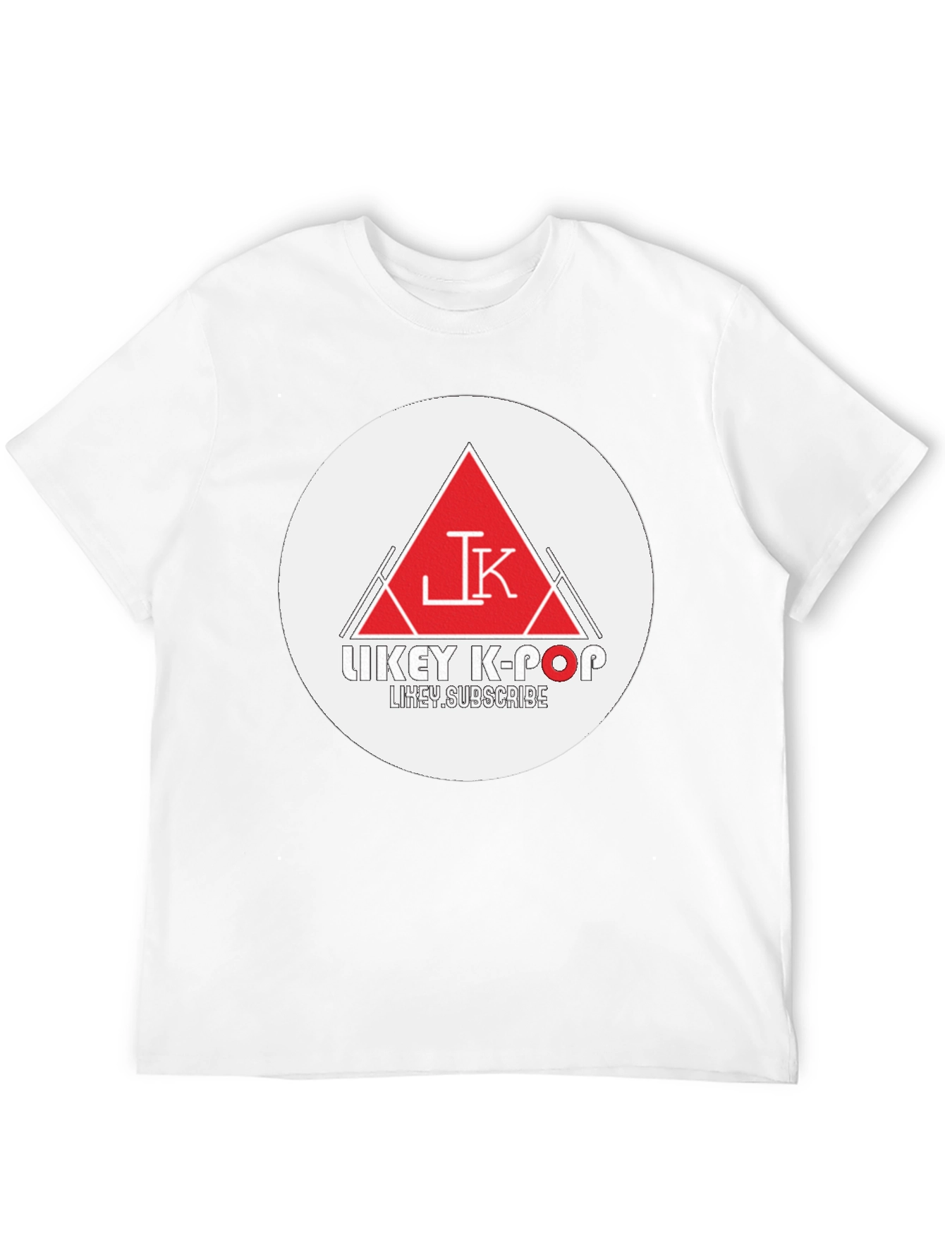 Trendy Black Graphic Tee - Likey K-Pop Design