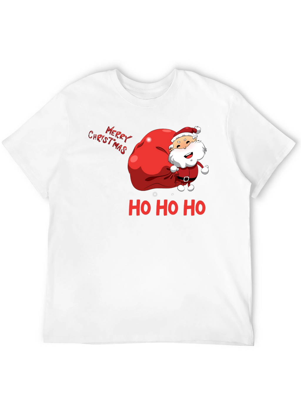 Merry Christmas Santa Graphic Tee