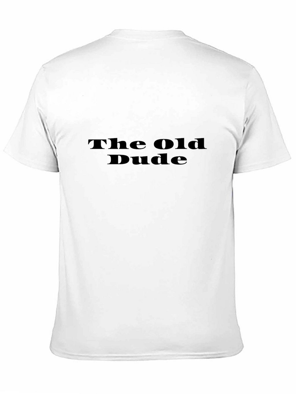 The Old Dude Black T-Shirt