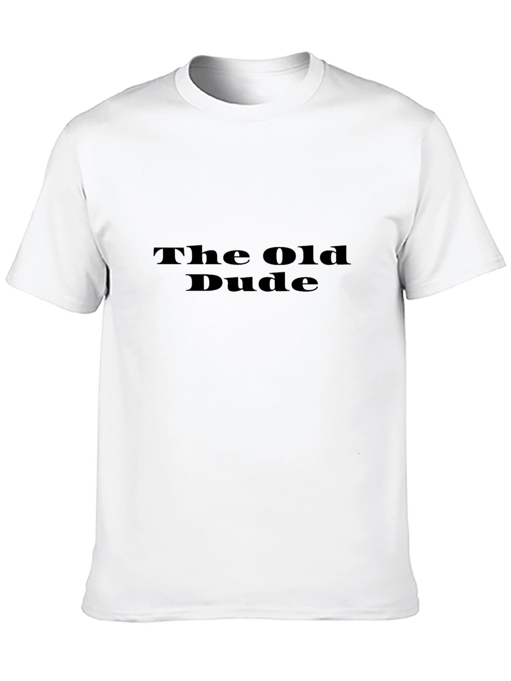 The Old Dude Black T-Shirt