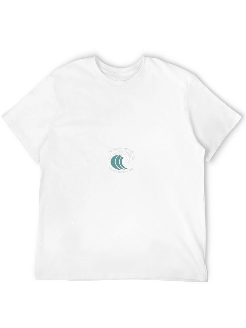 California Surf Style Black T-Shirt