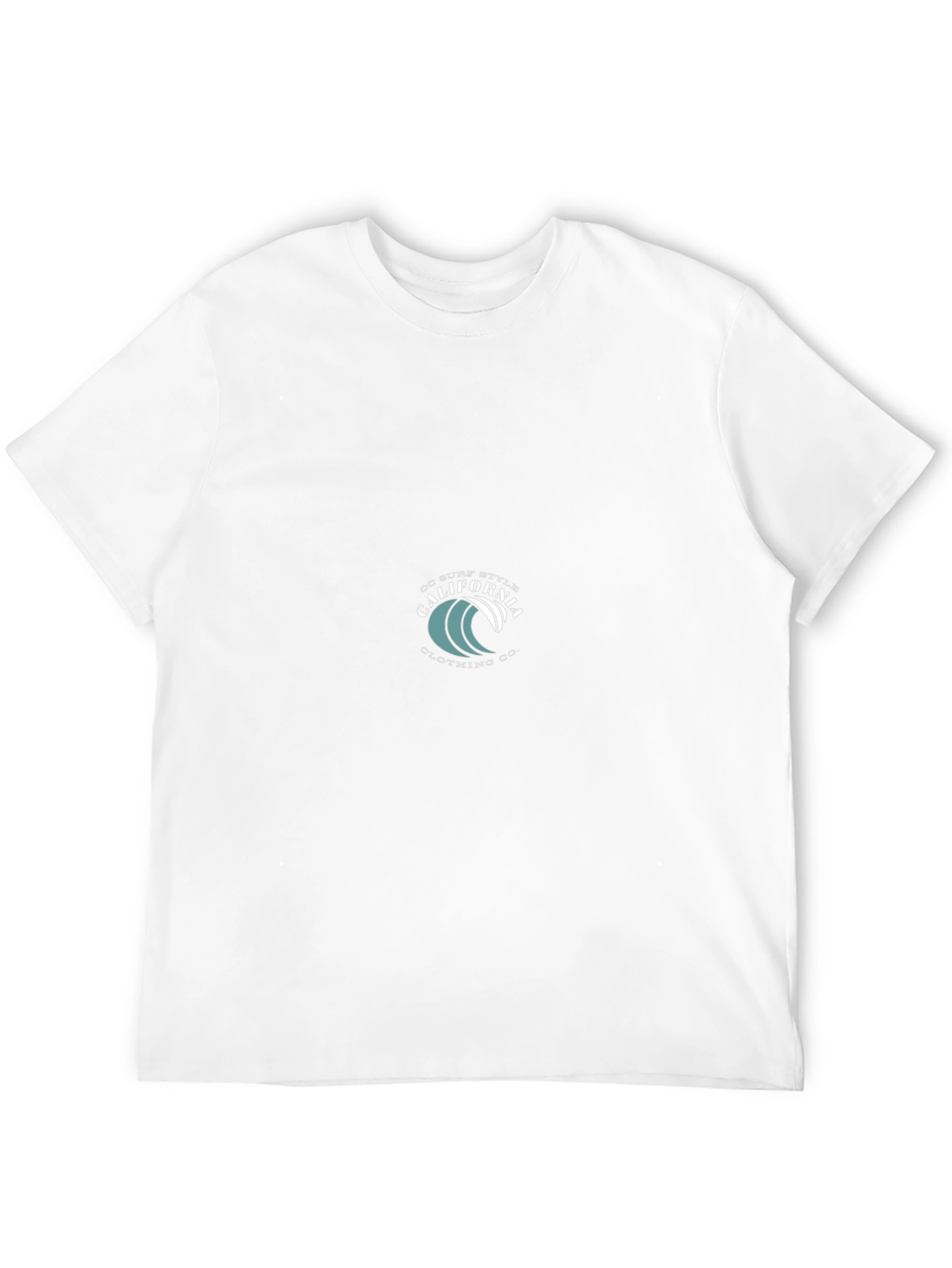 California Surf Style Black T-Shirt