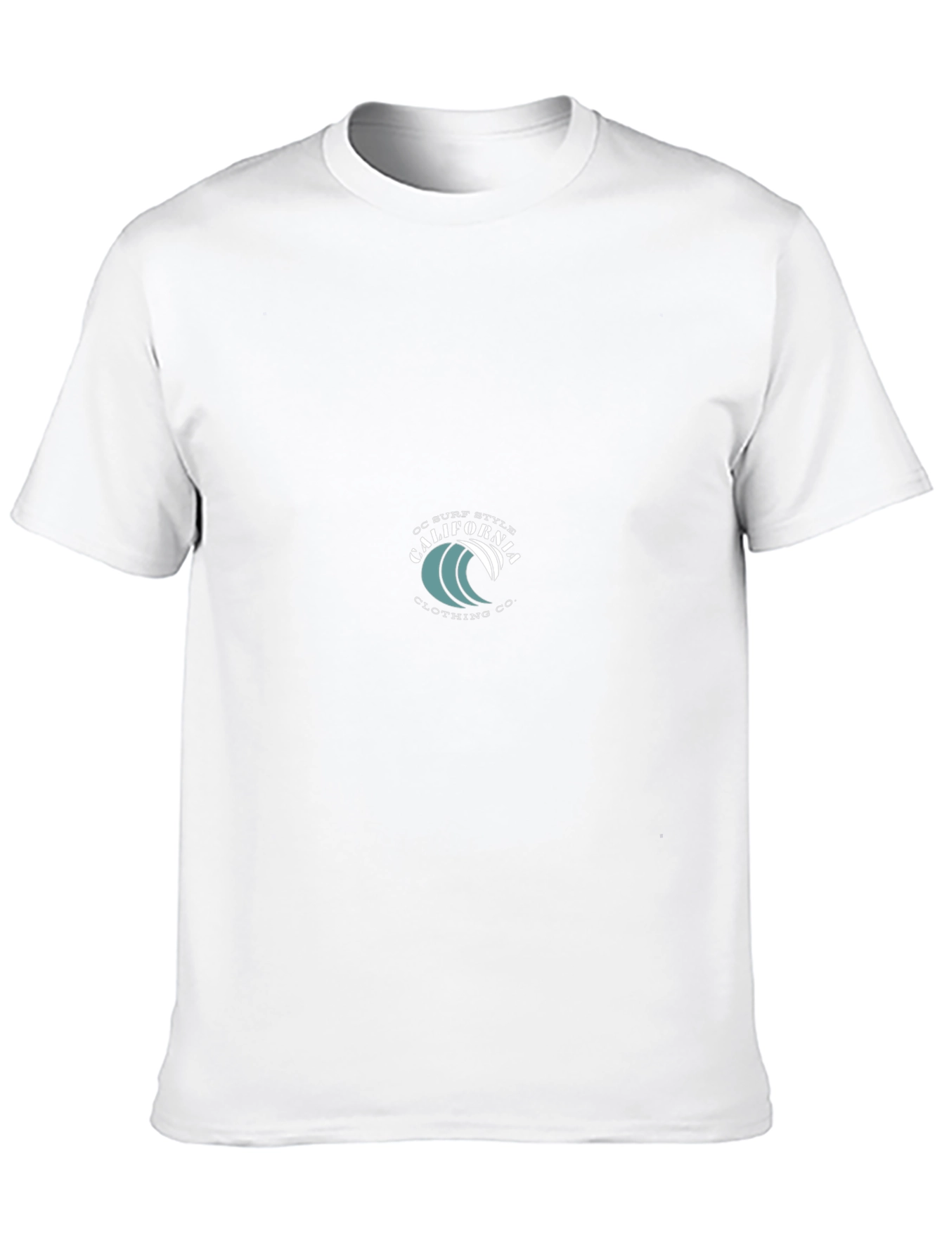 California Surf Style Black T-Shirt