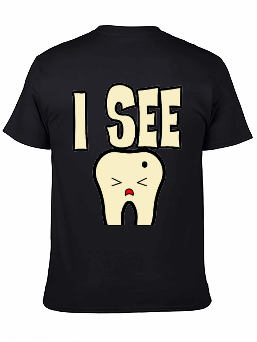 I See A Sad Tooth T-Shirt Funny Dentist Tee