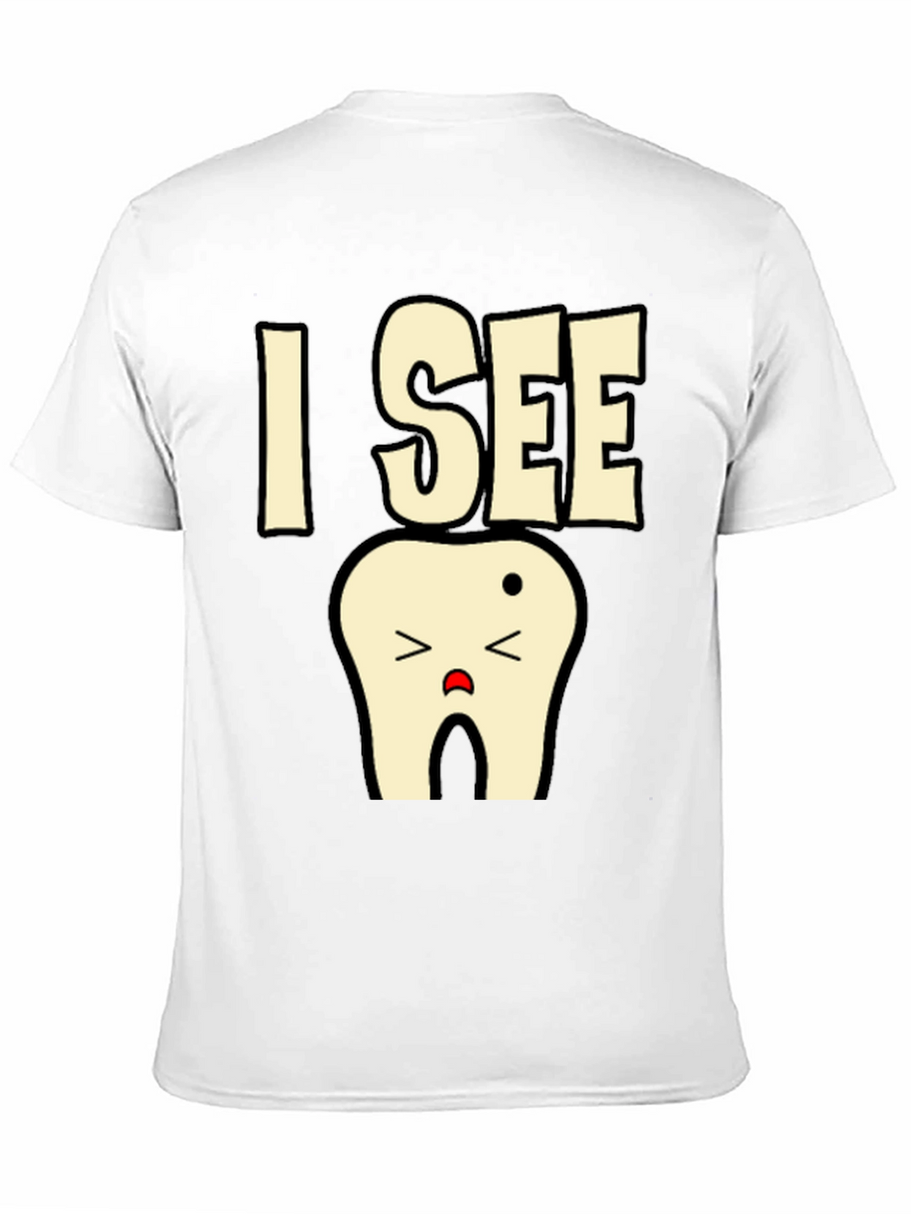 I See A Sad Tooth T-Shirt Funny Dentist Tee