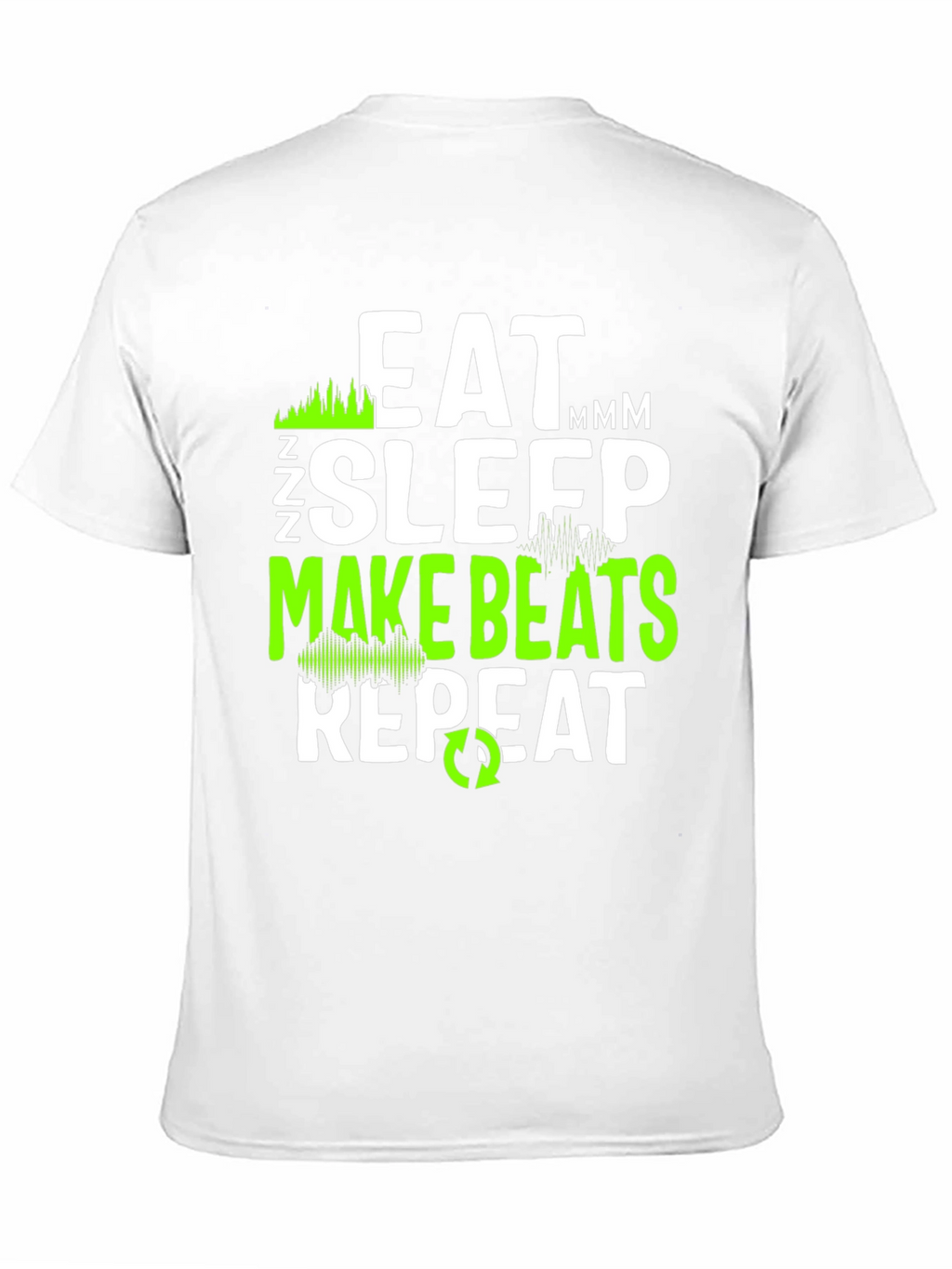 Eat Sleep Make Beats Repeat Graphic Tee