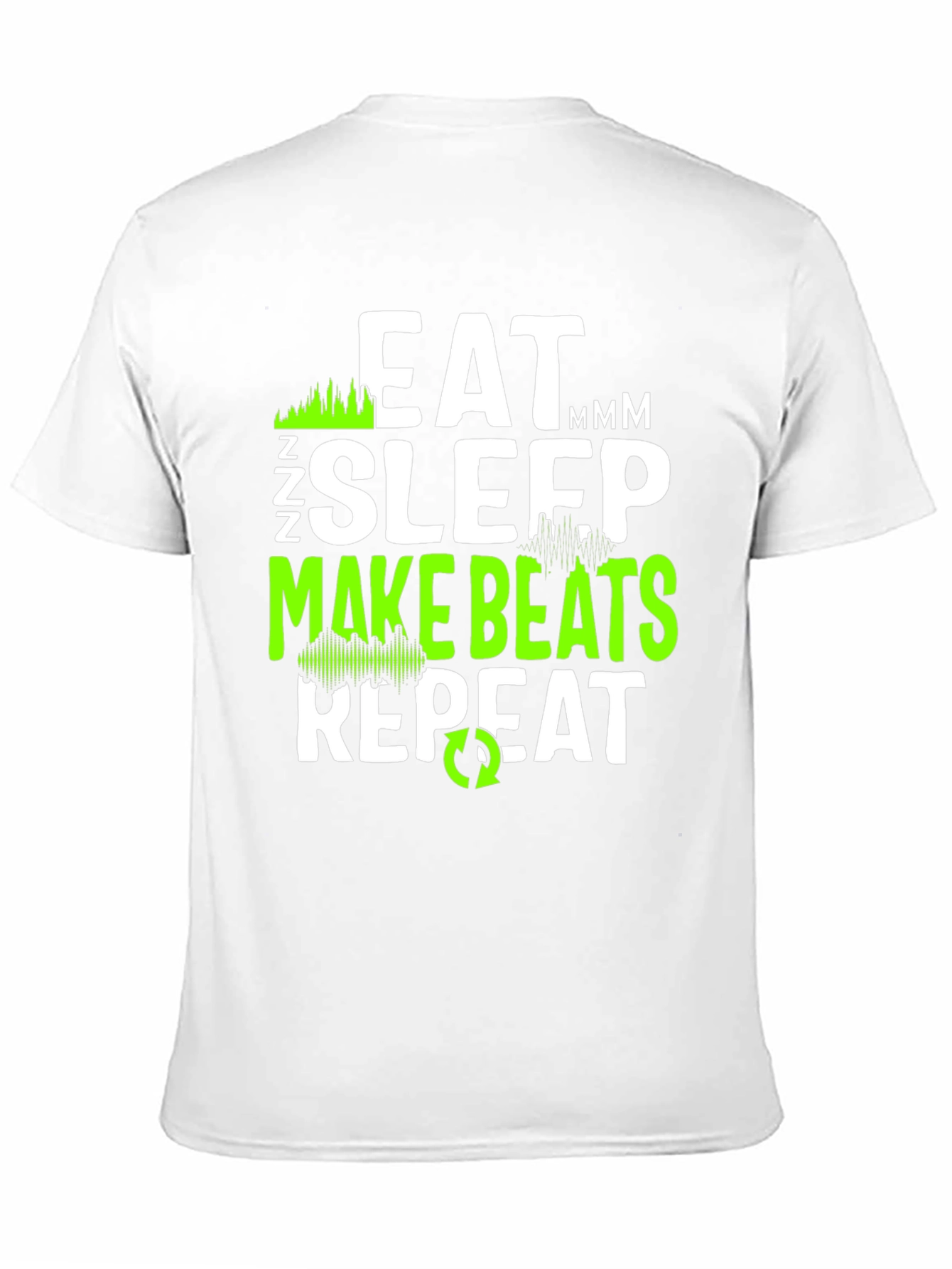 Eat Sleep Make Beats Repeat Graphic Tee