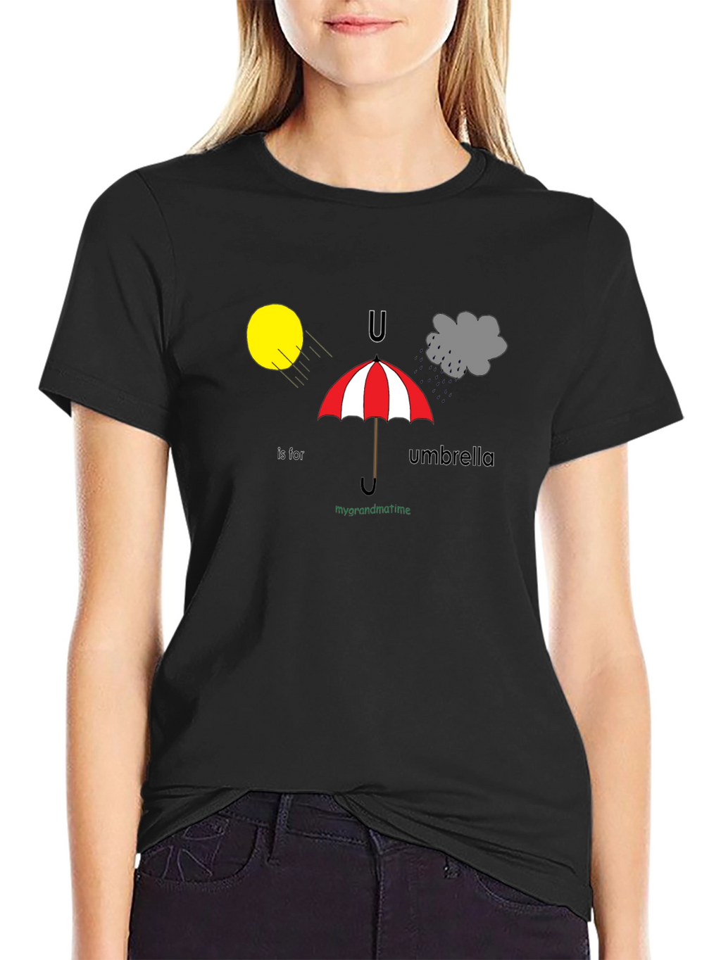 U is for Umbrella T-Shirt